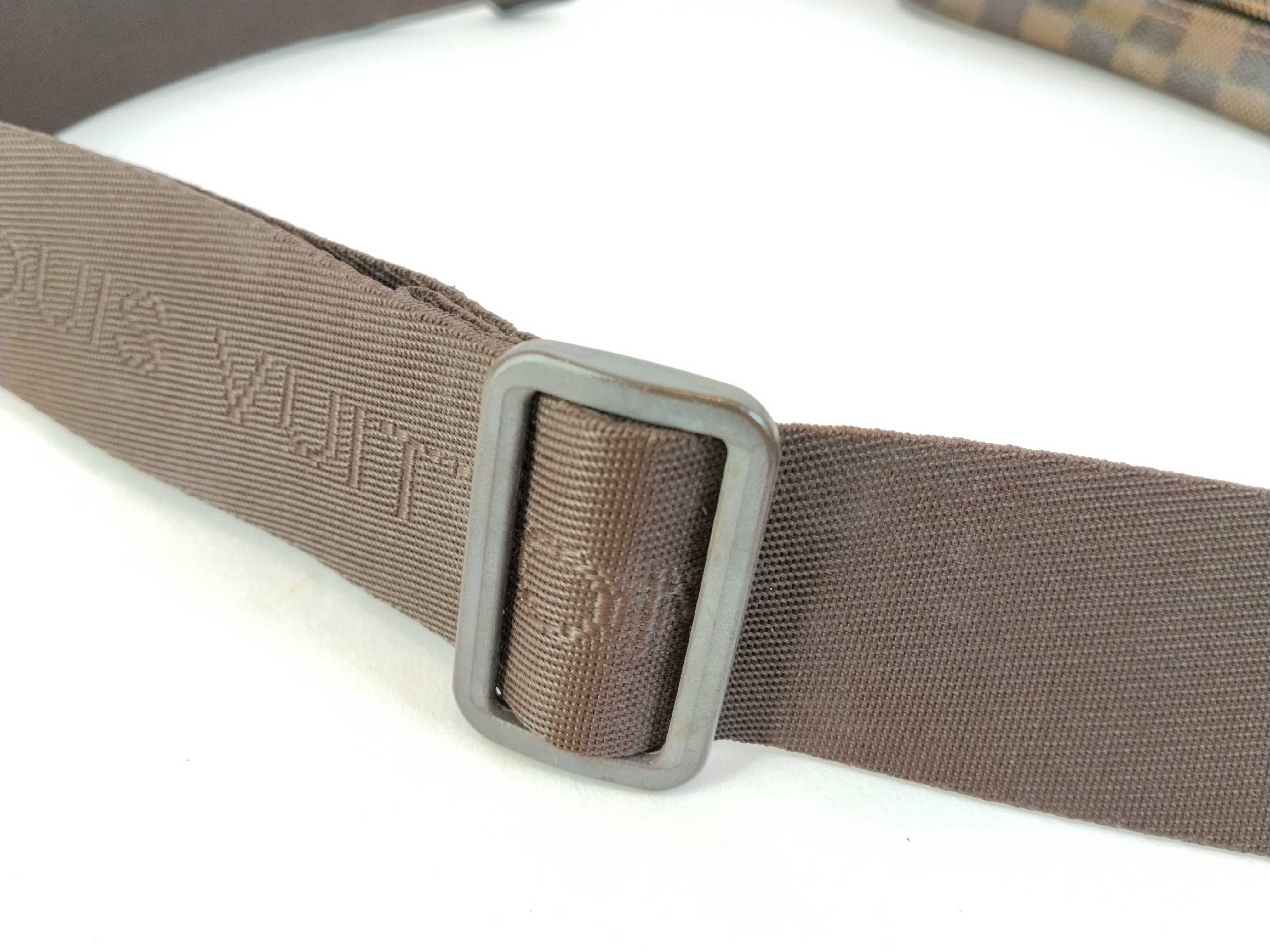 Damier Olaf PM N41442 MI0035 Brown Shoulder Bag — view 4