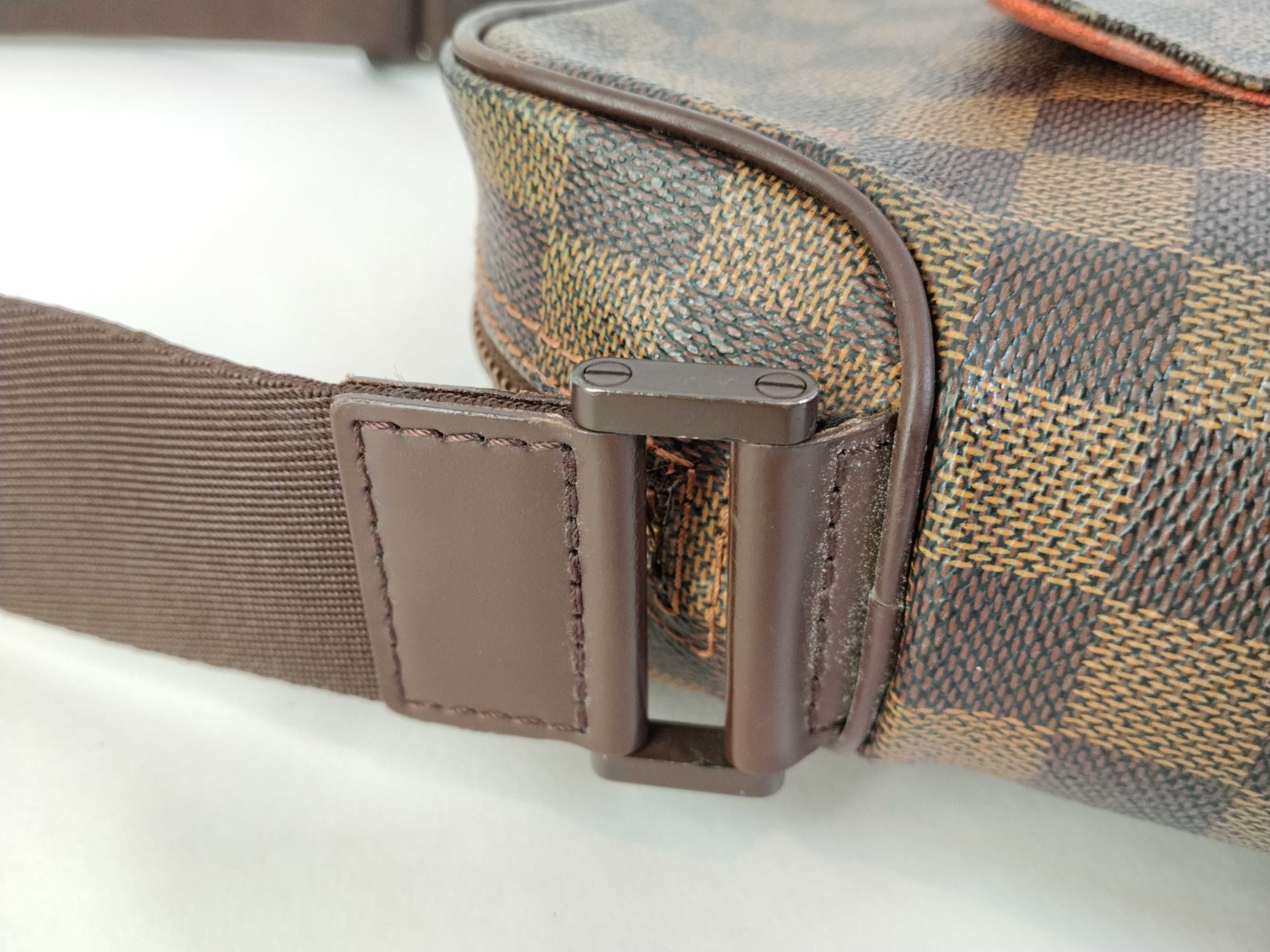 Damier Olaf PM N41442 MI0035 Brown Shoulder Bag — view 5