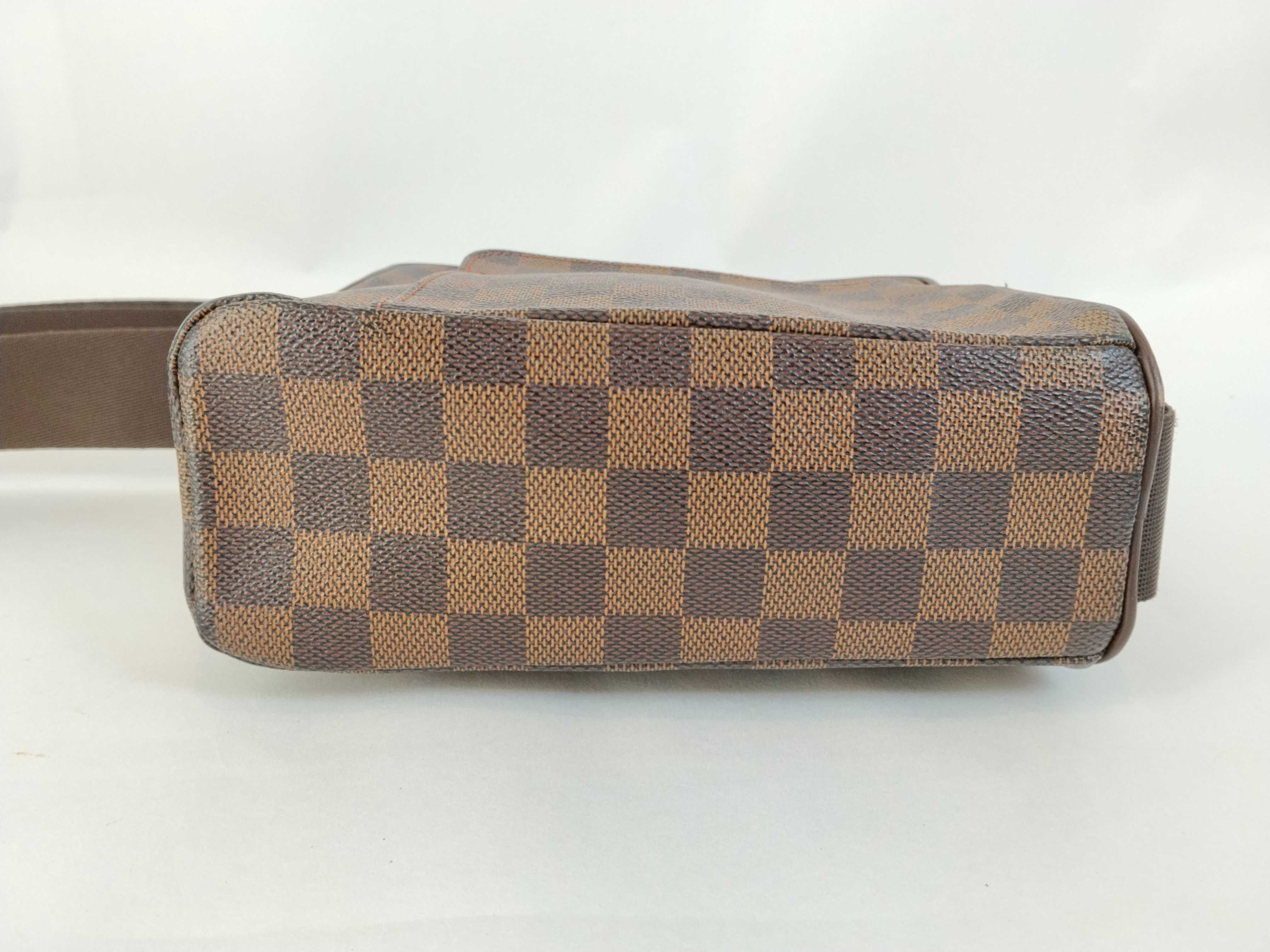 Damier Olaf PM N41442 MI0035 Brown Shoulder Bag — view 7