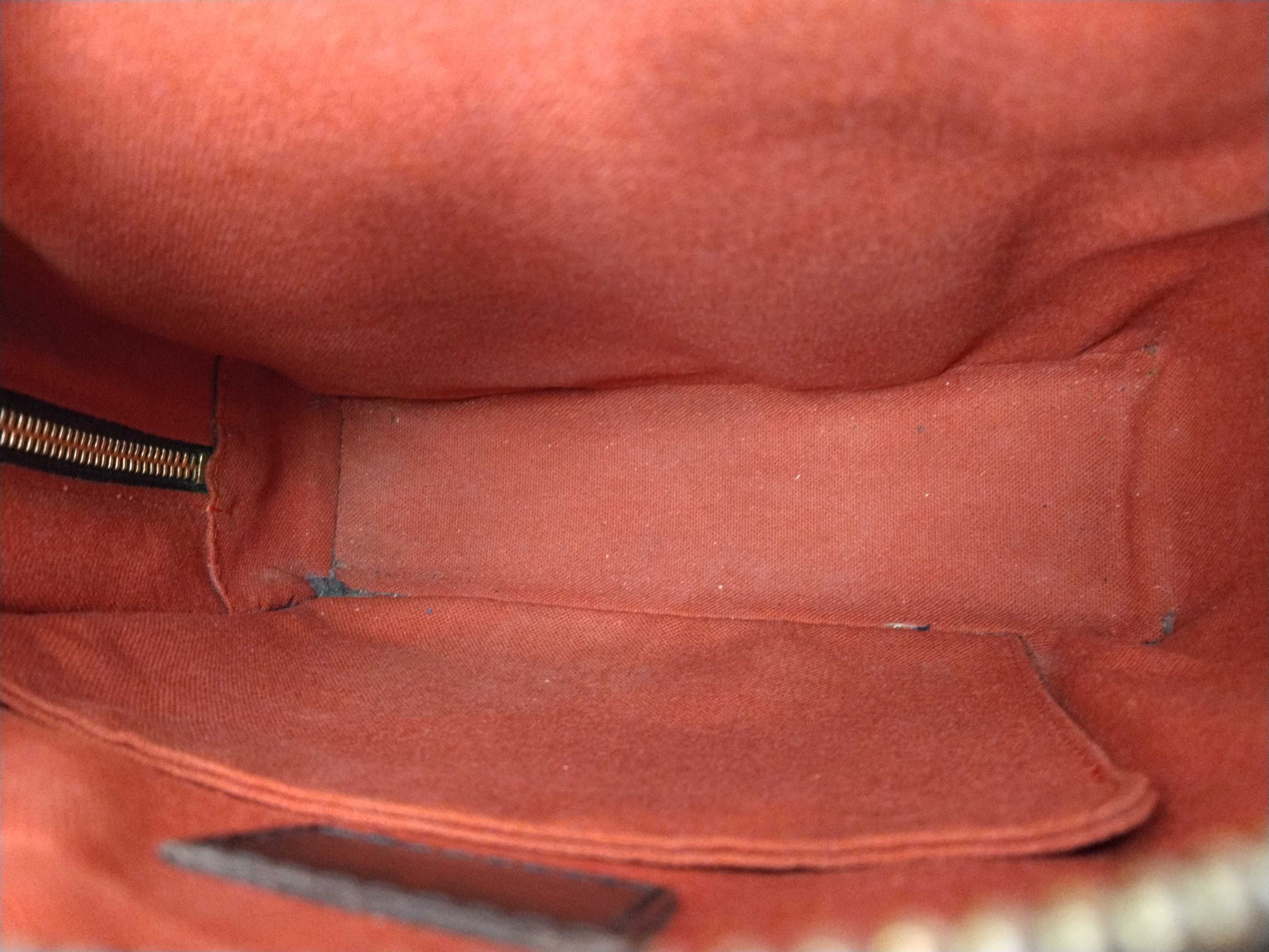 Damier Olaf PM N41442 MI0035 Brown Shoulder Bag — view 9