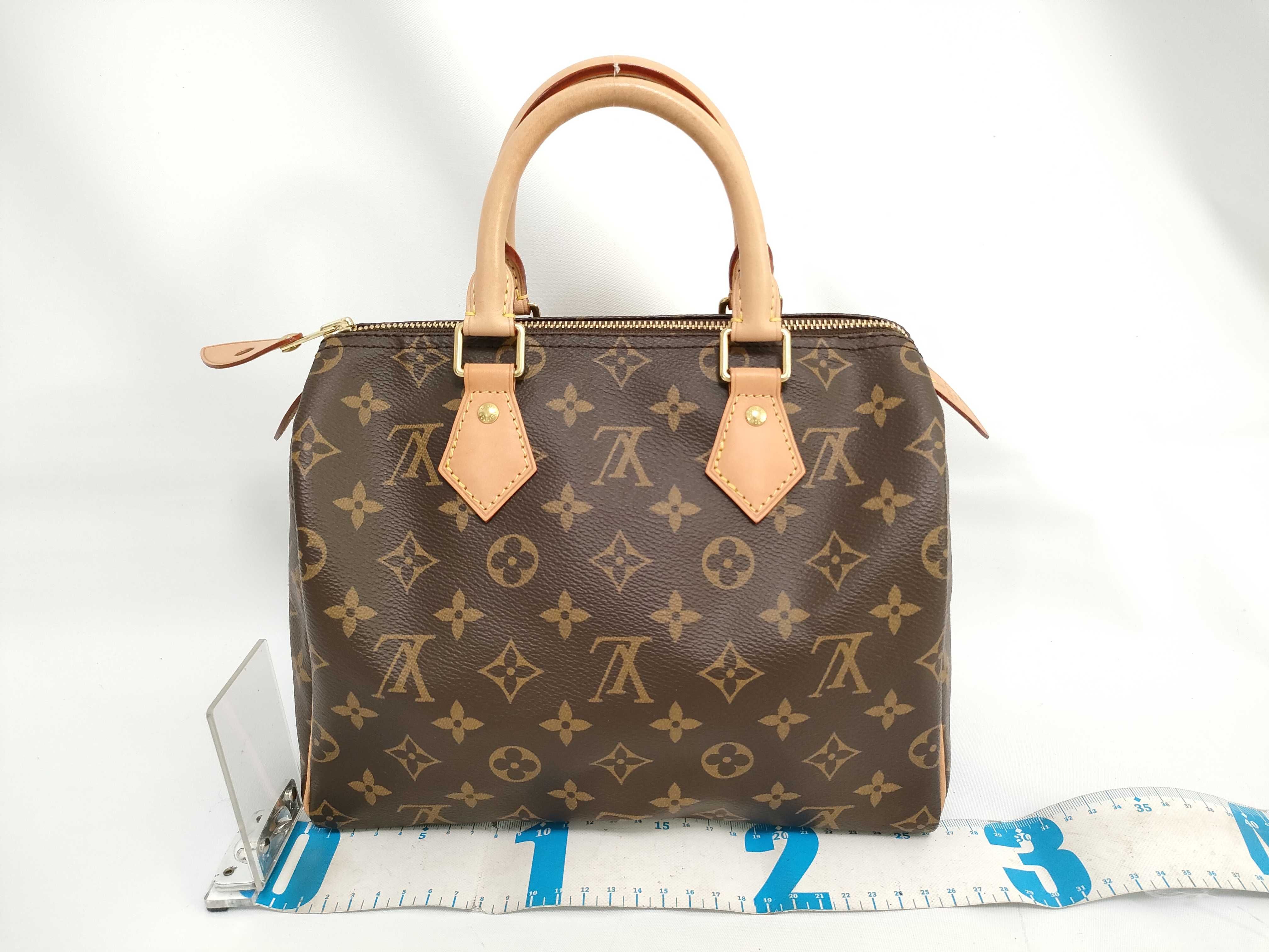 Monogram Speedy 25 IC Handbag with Padlock and Key — view 2