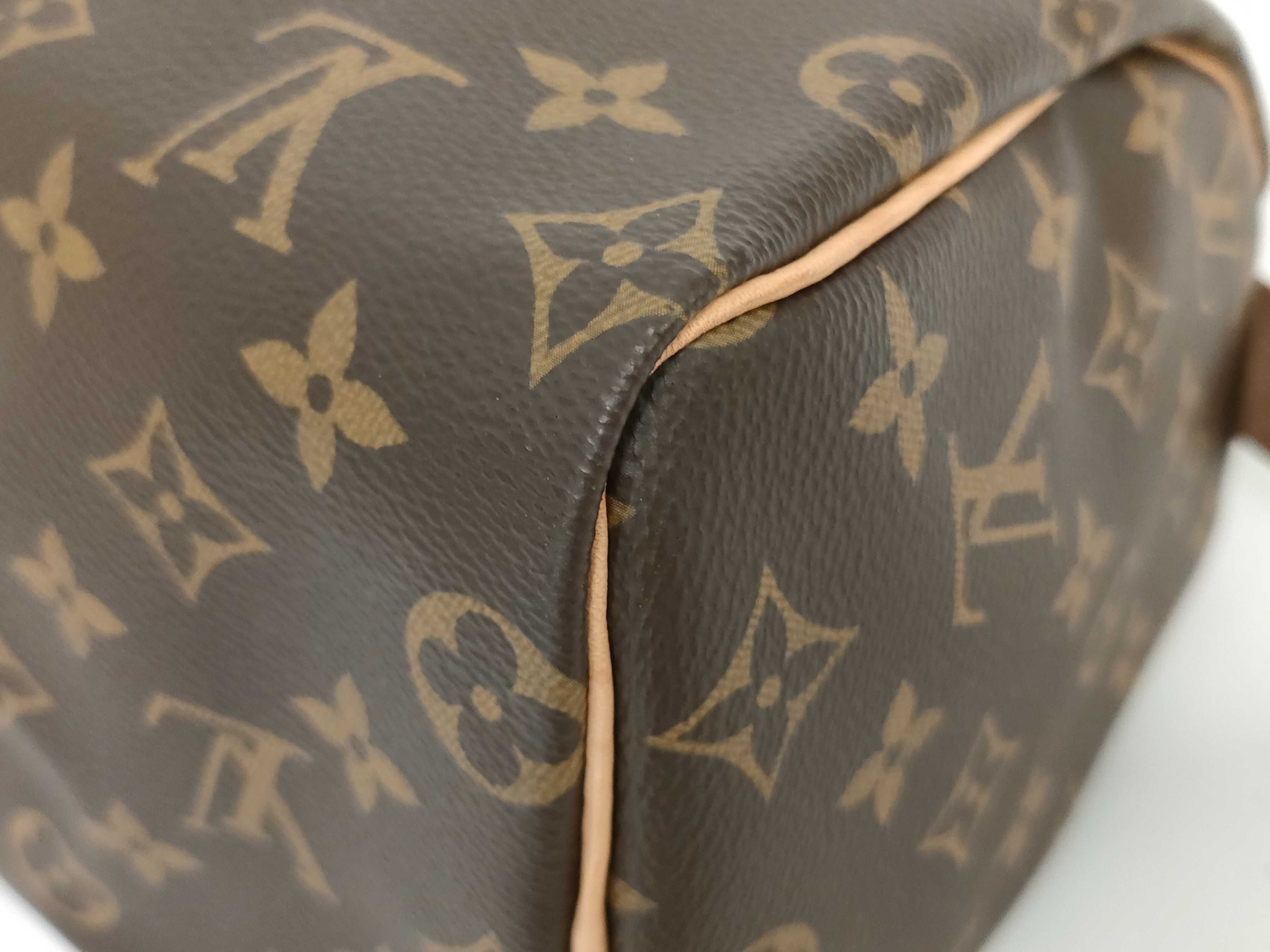 Monogram Speedy 25 IC Handbag with Padlock and Key — view 4