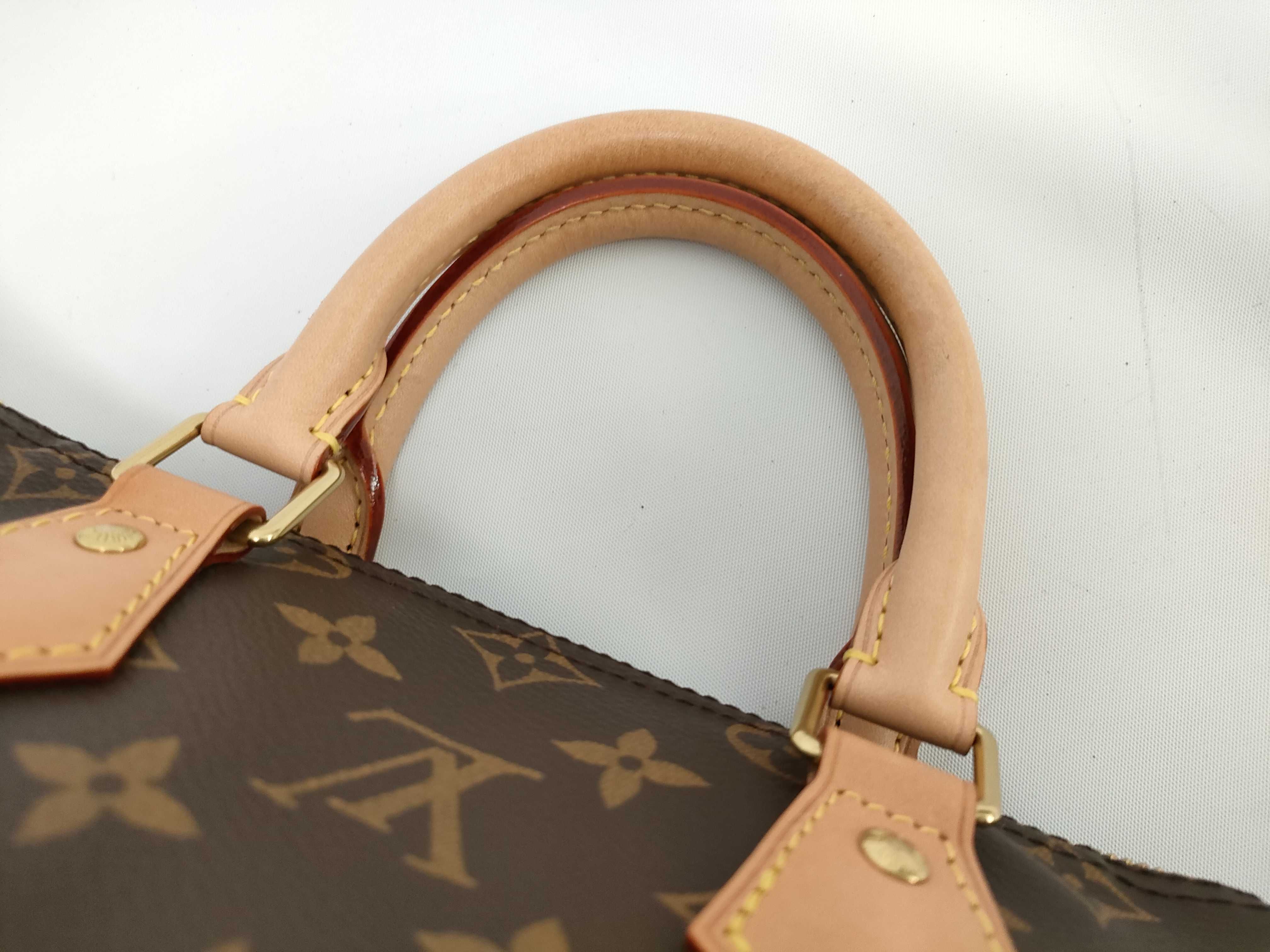 Monogram Speedy 25 IC Handbag with Padlock and Key — view 5