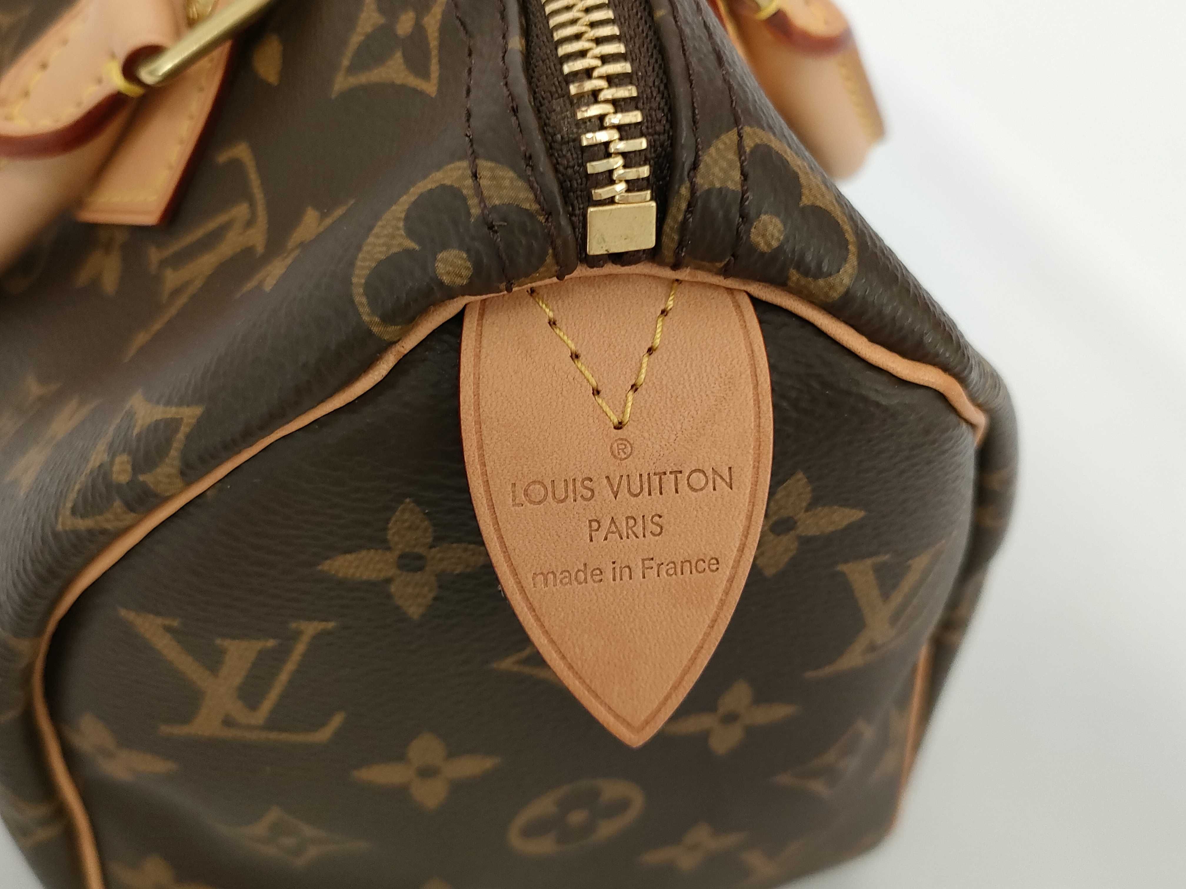 Monogram Speedy 25 IC Handbag with Padlock and Key — view 8