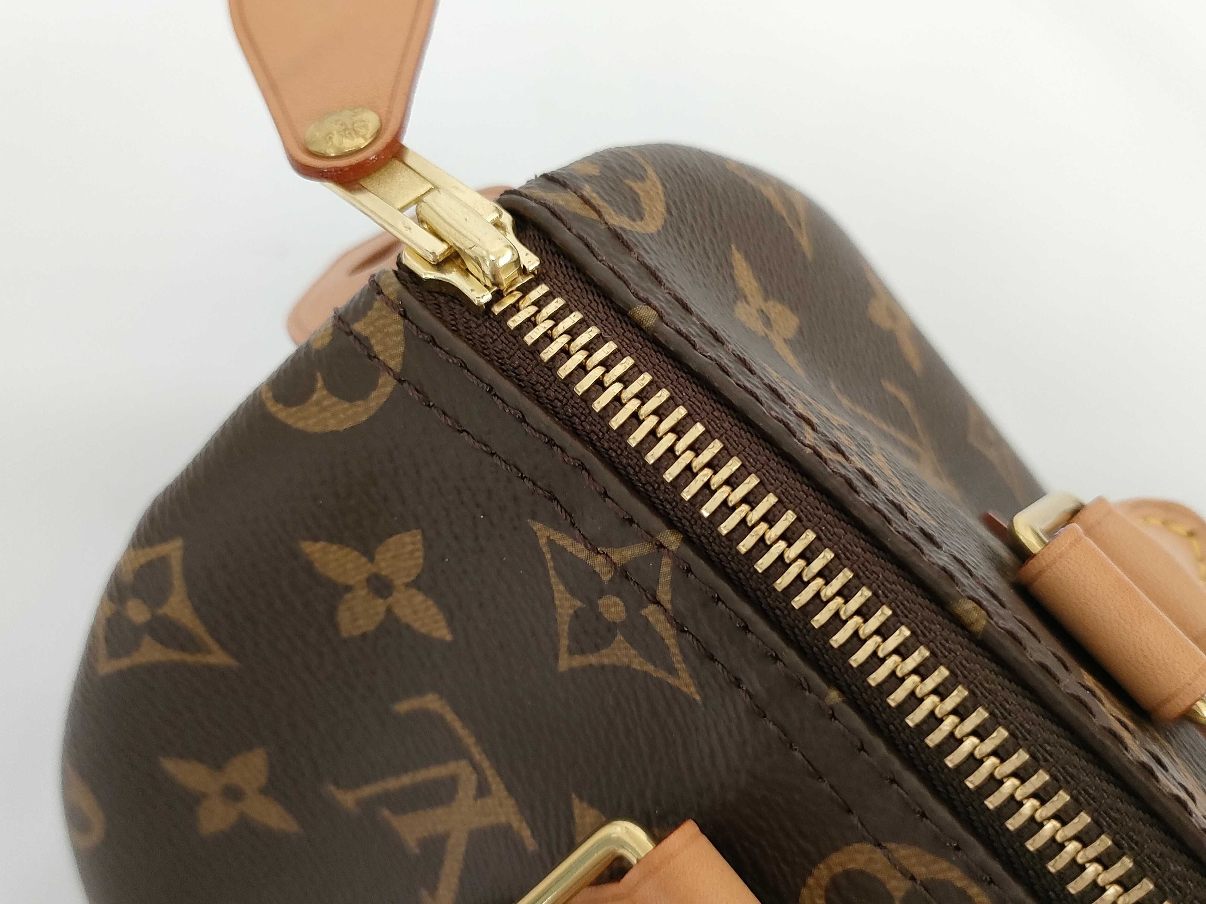 Monogram Speedy 25 IC Handbag with Padlock and Key — view 9
