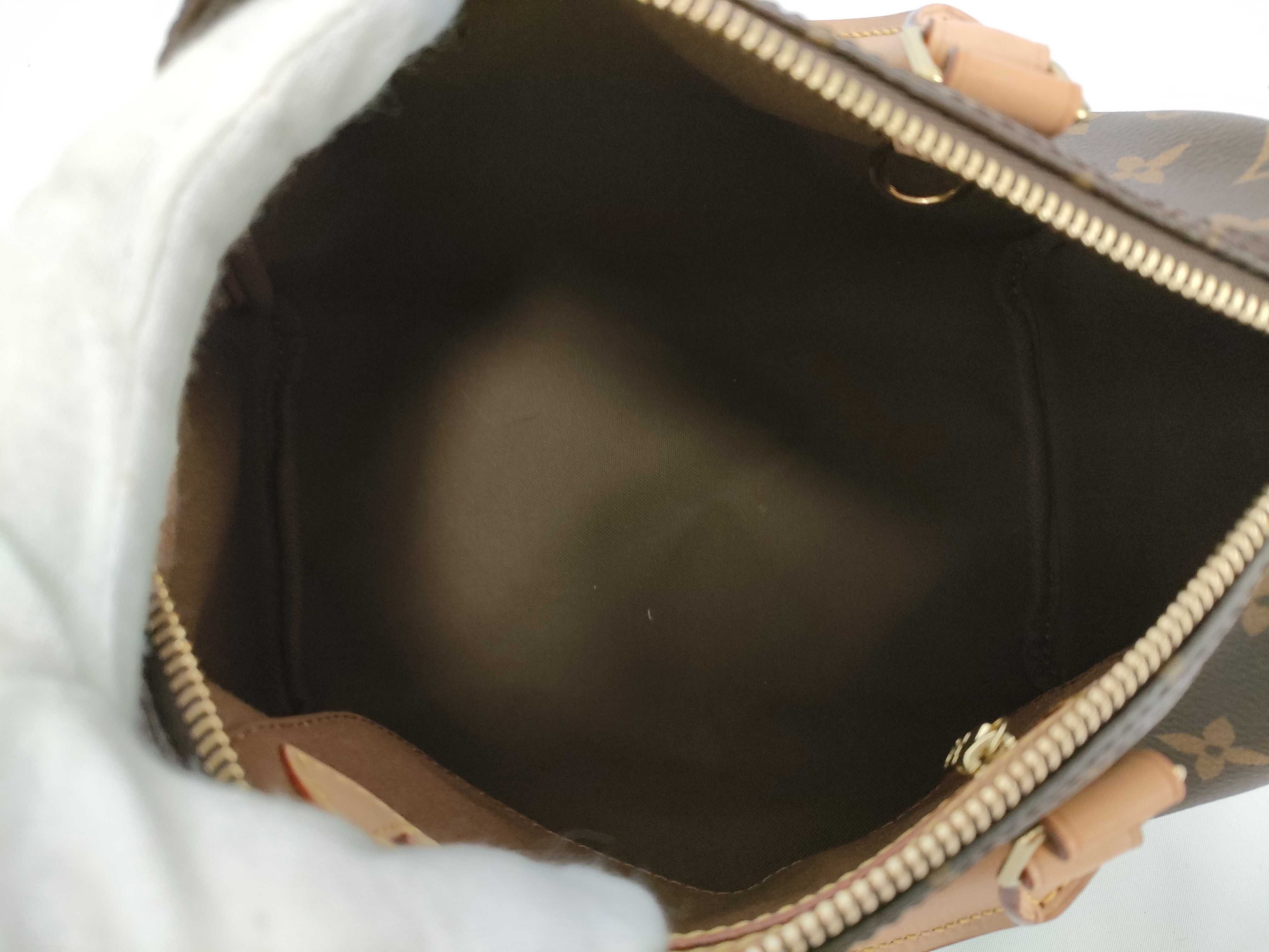Monogram Speedy 25 IC Handbag with Padlock and Key — view 10