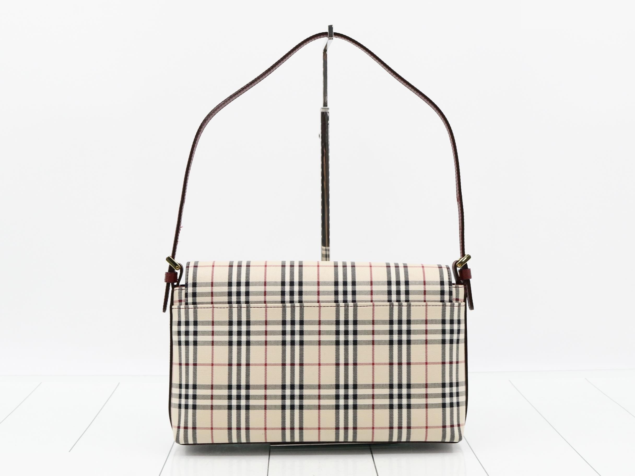 Nova Check Semi-Shoulder Bag — view 2