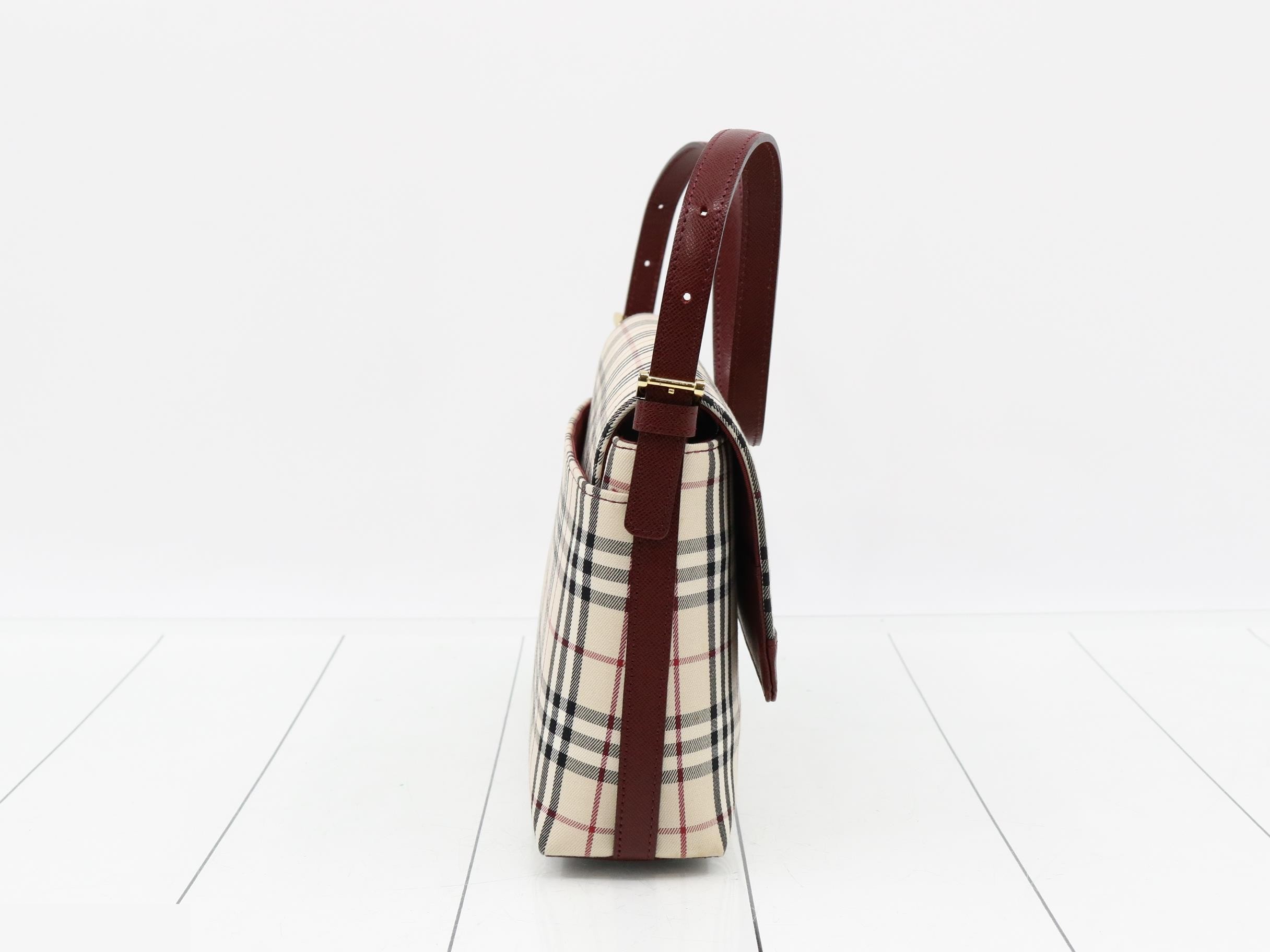 Nova Check Semi-Shoulder Bag — view 4