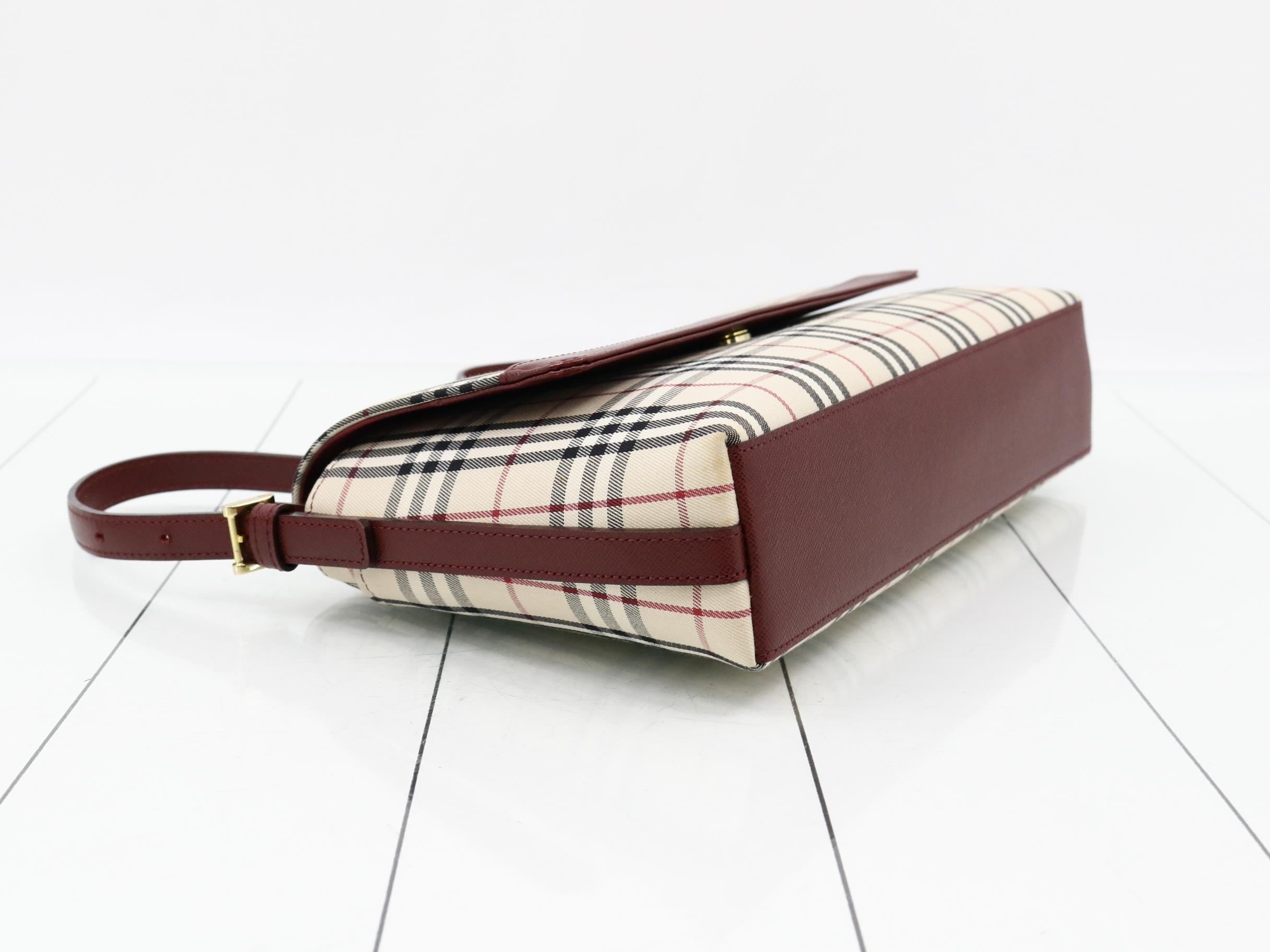 Nova Check Semi-Shoulder Bag — view 5