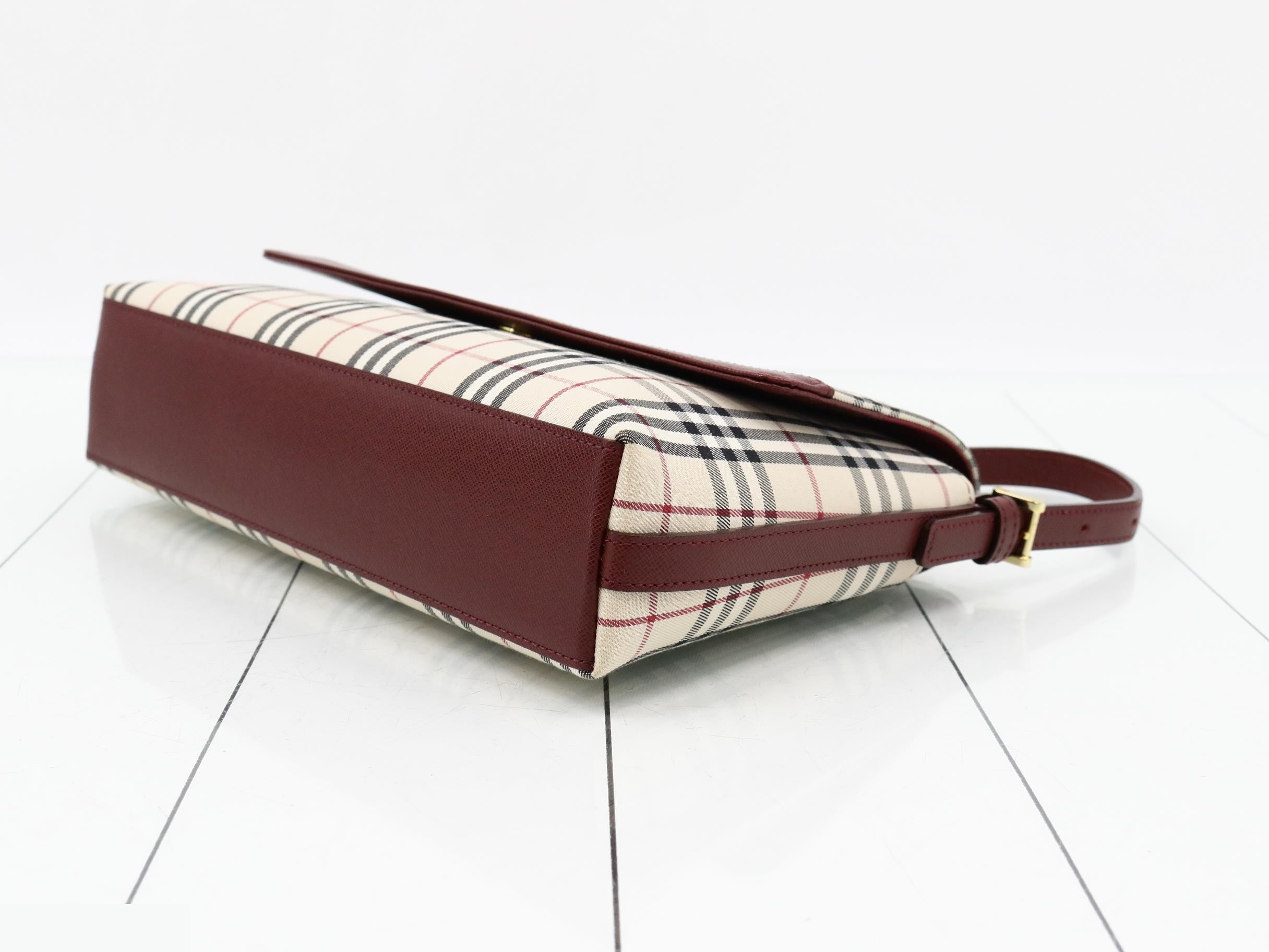 Nova Check Semi-Shoulder Bag — view 6