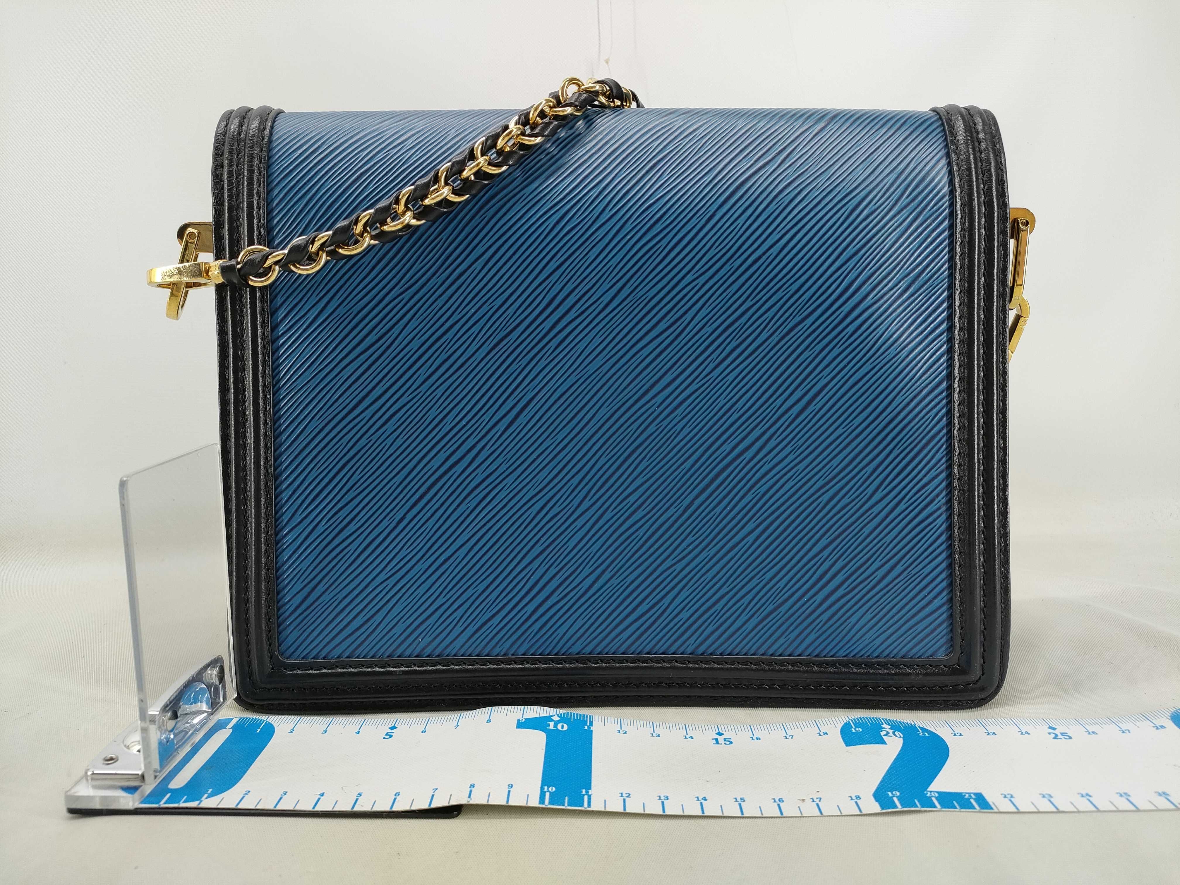 Epi Leather Dauphine MM RFID Shoulder Bag — view 2