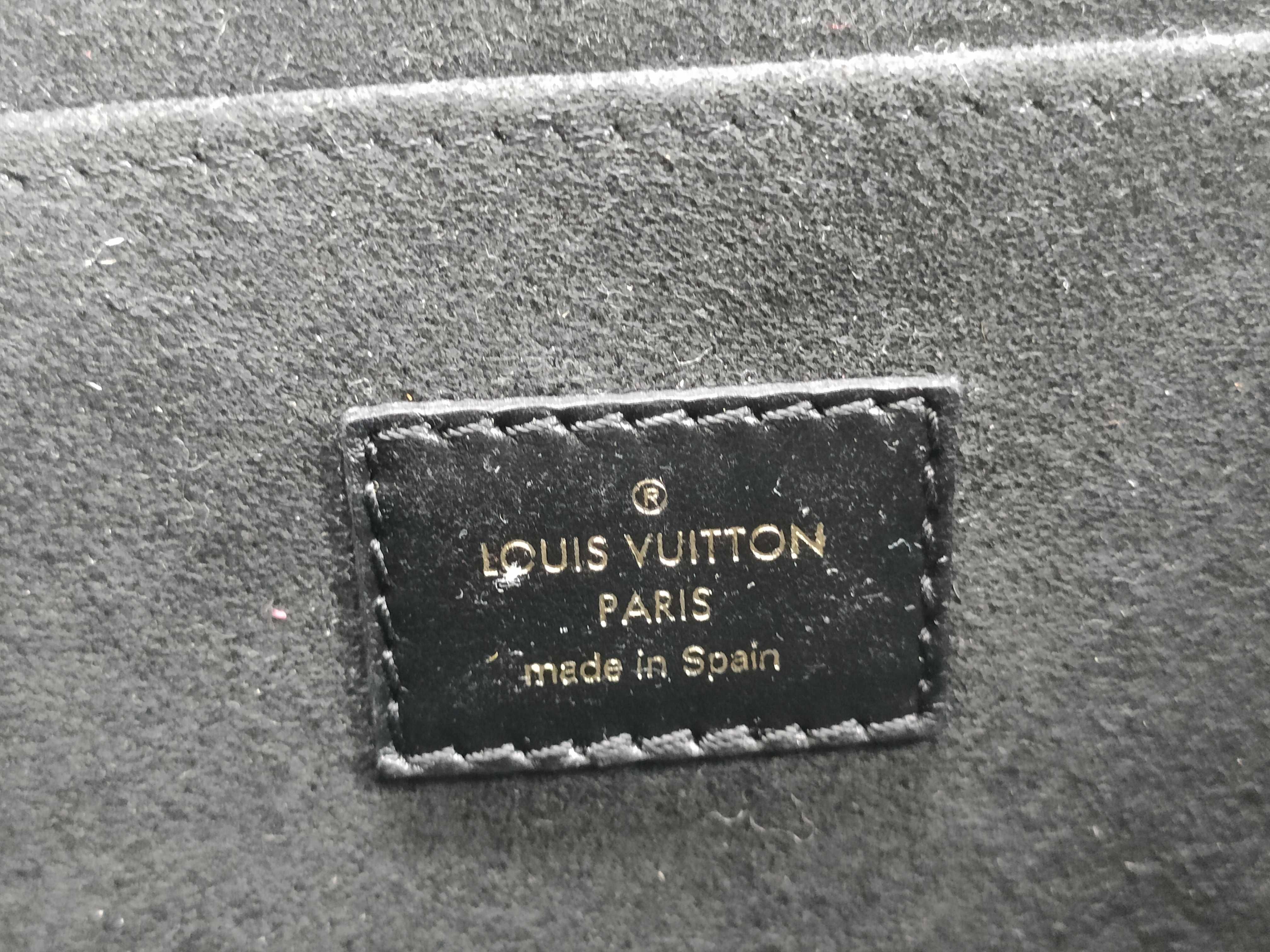 Epi Leather Dauphine MM RFID Shoulder Bag — view 12