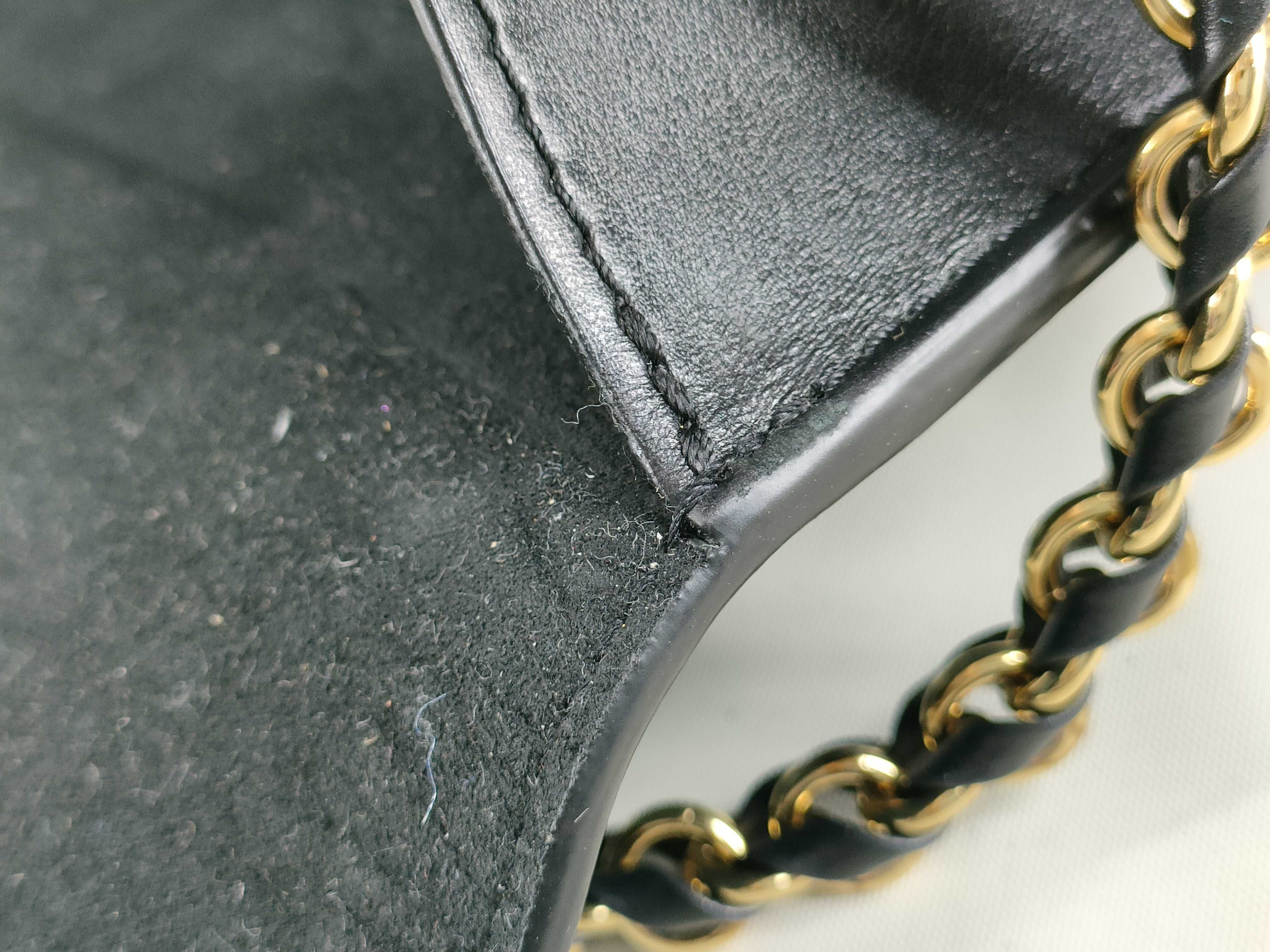 Epi Leather Dauphine MM RFID Shoulder Bag — view 13