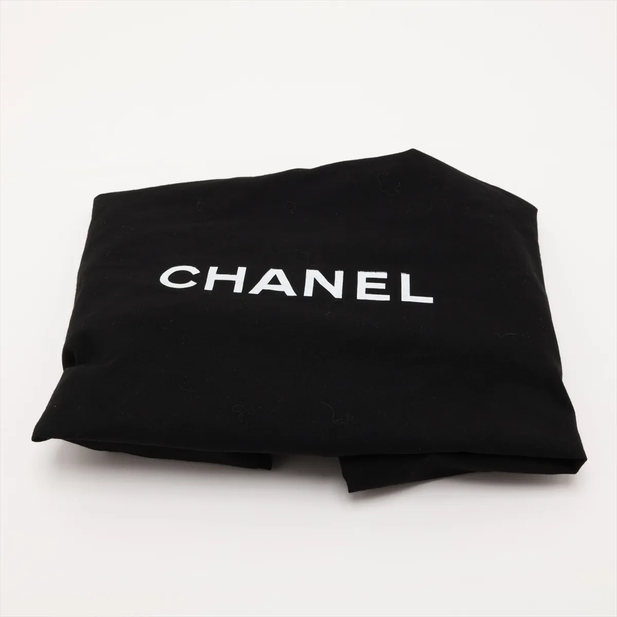 GST Caviar Skin Chain Tote Bag, Black with Gold Hardware, 161584335, Serial Number 16 — view 12