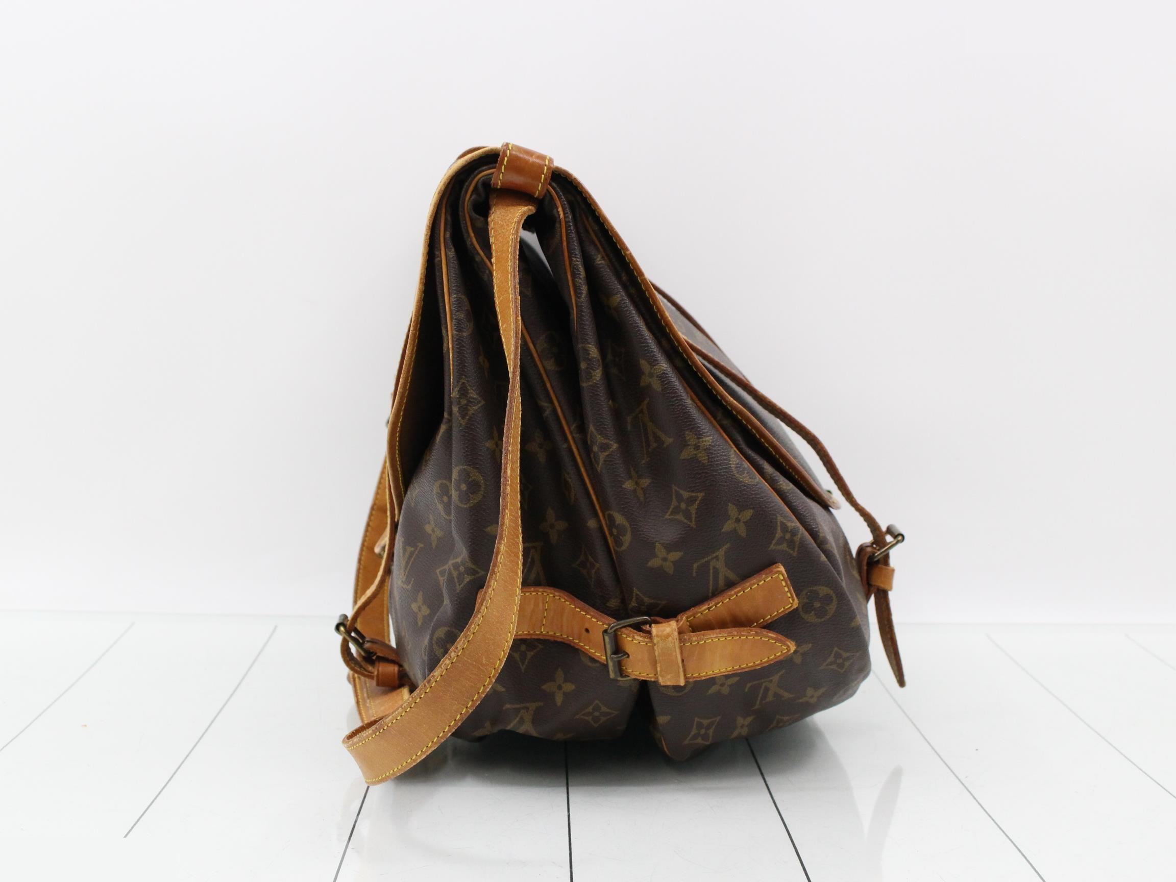 Monogram Saumur 43 Shoulder Bag — view 3