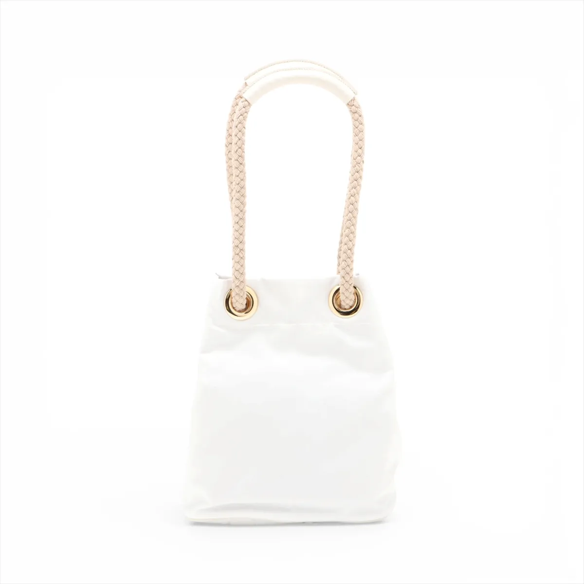 Mariner Small Nylon Shoulder Bag, White, 1BE082 — view 2