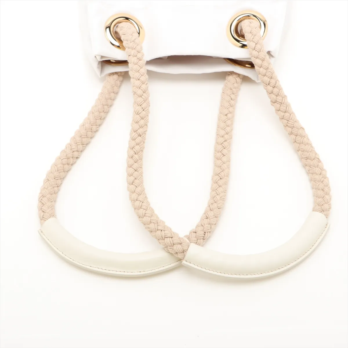 Mariner Small Nylon Shoulder Bag, White, 1BE082 — view 5