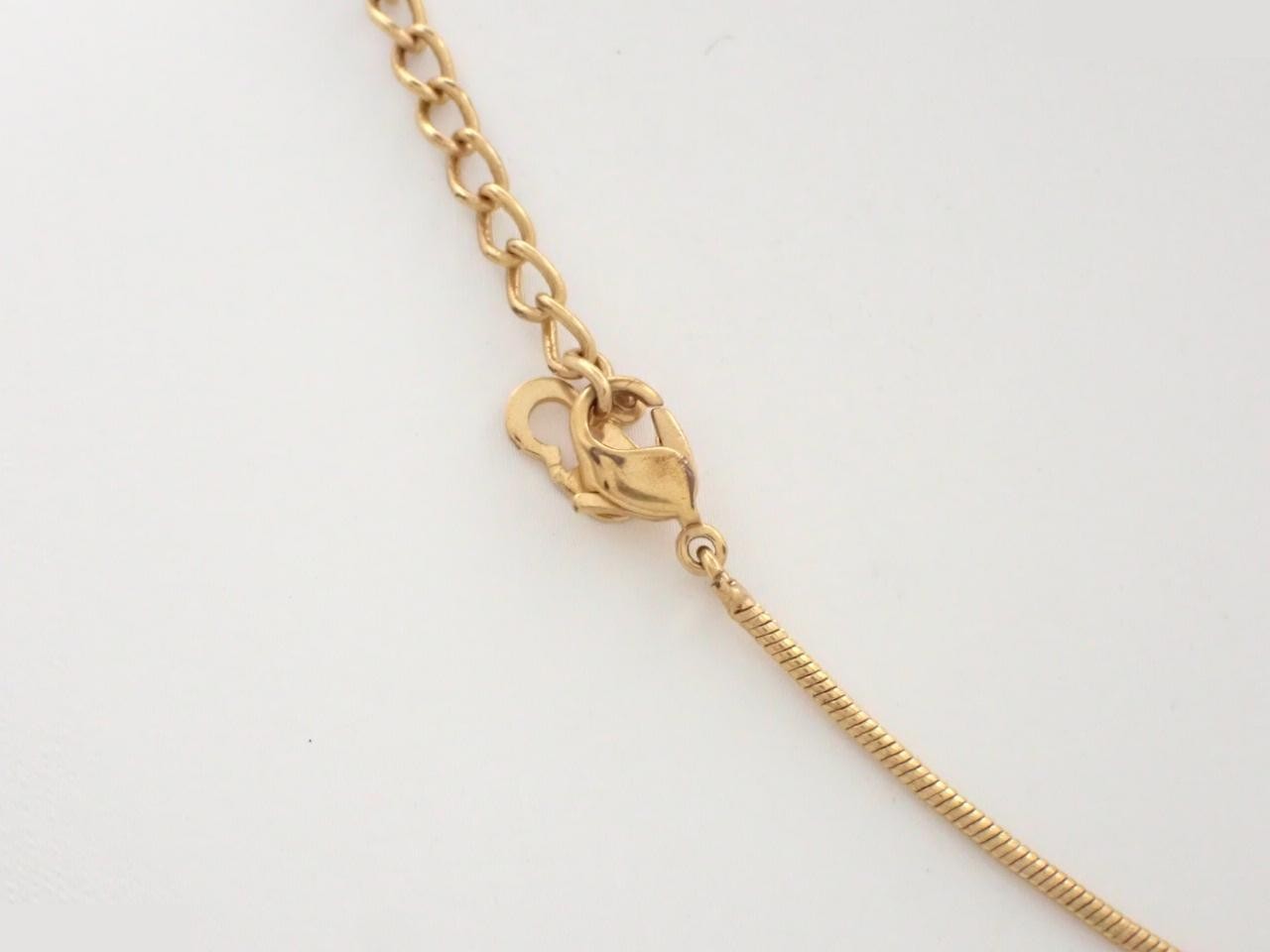 Other lines: Precious metal necklace, logo, gold, chain approximately 42cm — view 2