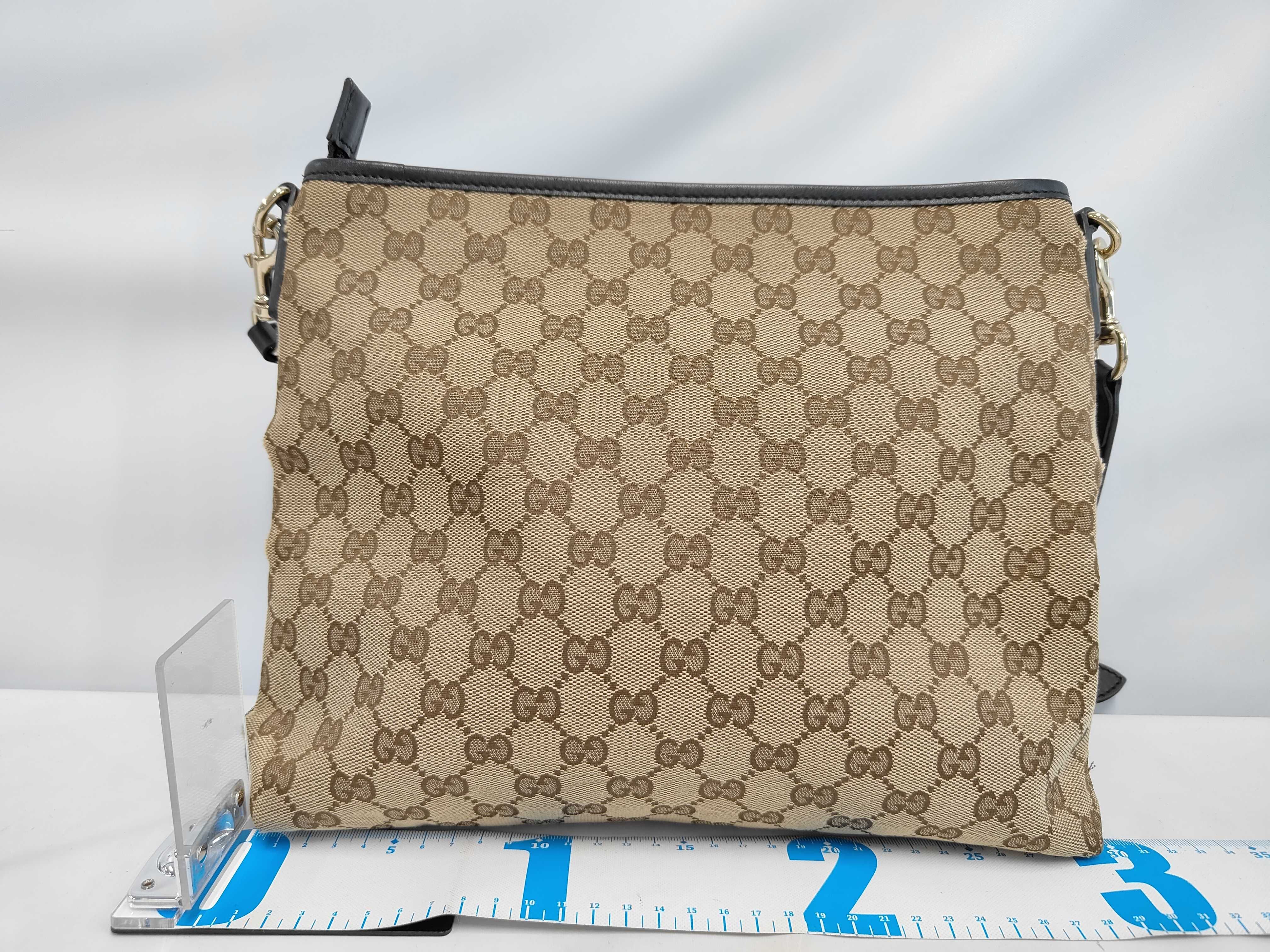 GG Canvas Sherry Line Shoulder Bag Crossbody Shoulder Bag — view 2