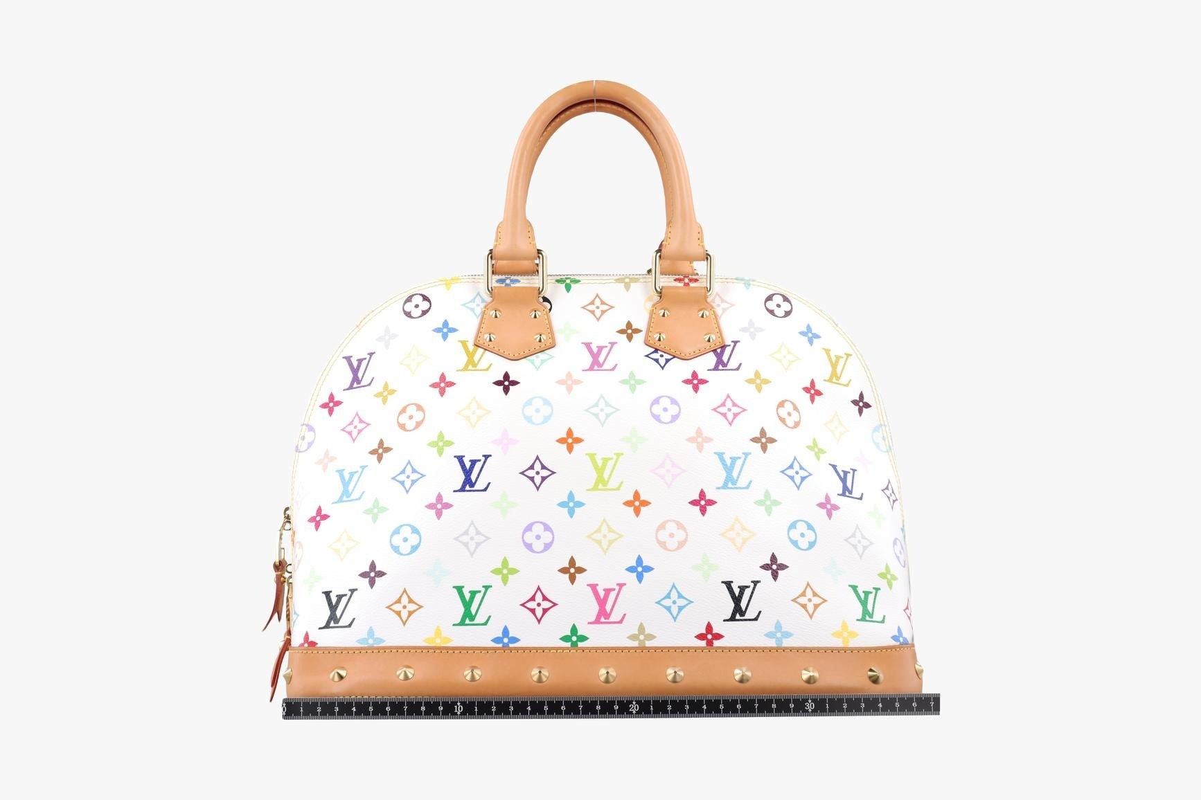 Alma GM Monogram Multicolor Blanc — view 2