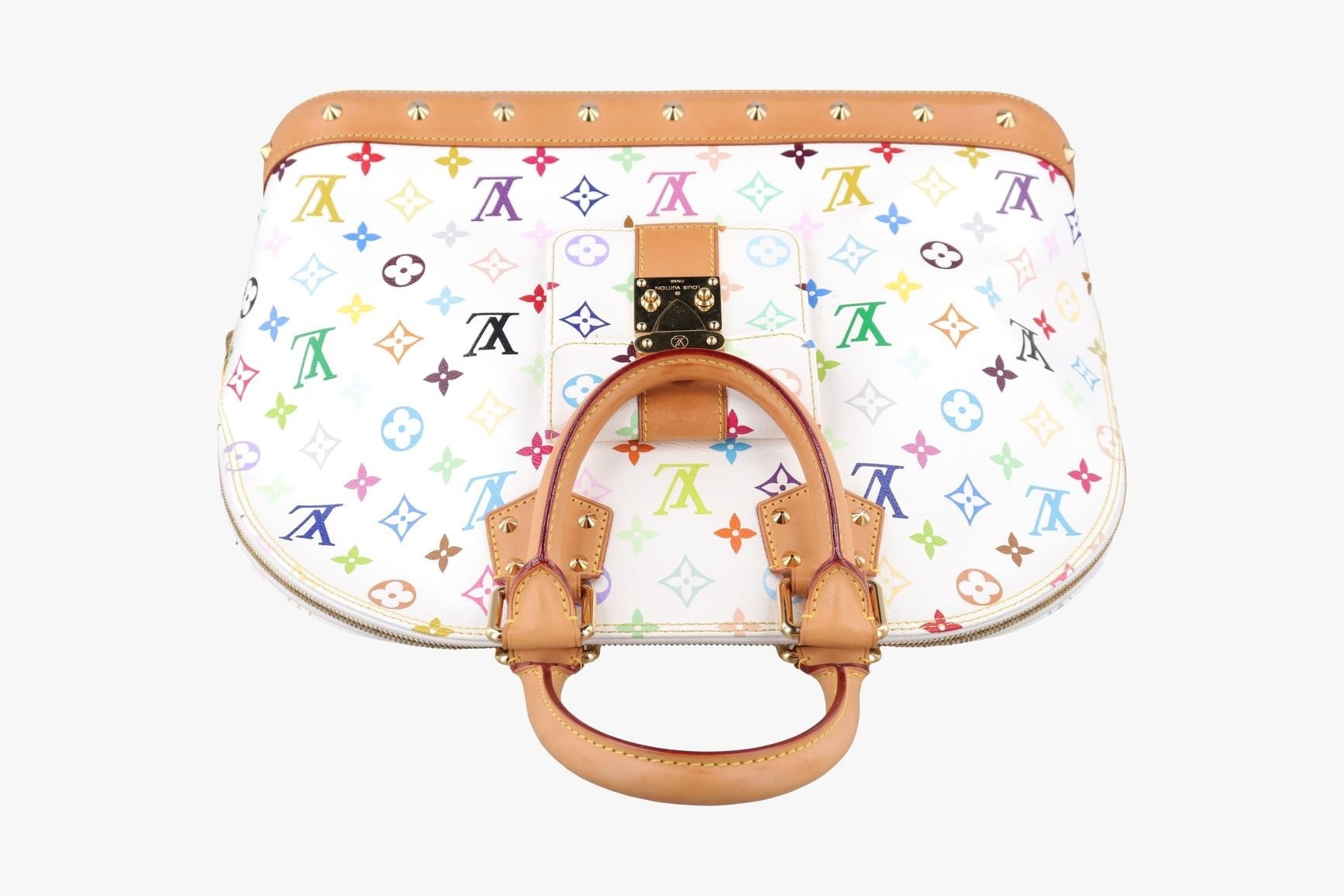Alma GM Monogram Multicolor Blanc — view 5
