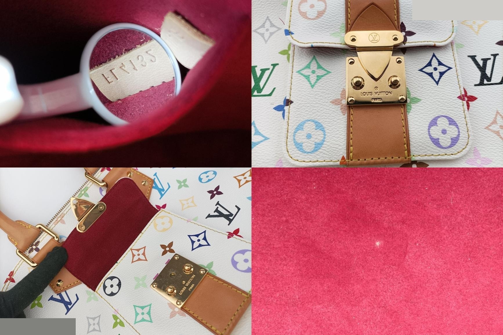 Alma GM Monogram Multicolor Blanc — view 8