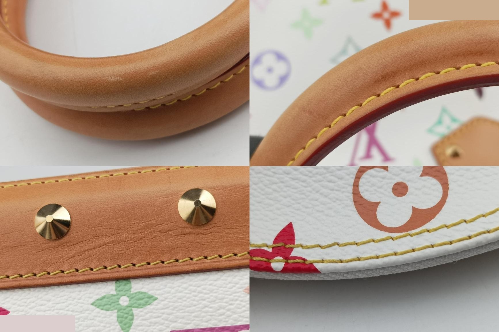 Alma GM Monogram Multicolor Blanc — view 9