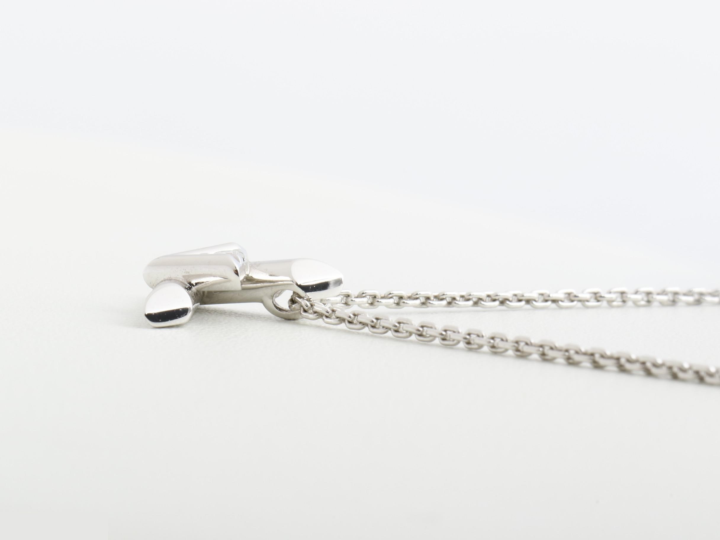 Volt One Necklace, 5.9g, 750WG, Diamond, Chain approx. 45cm — view 4