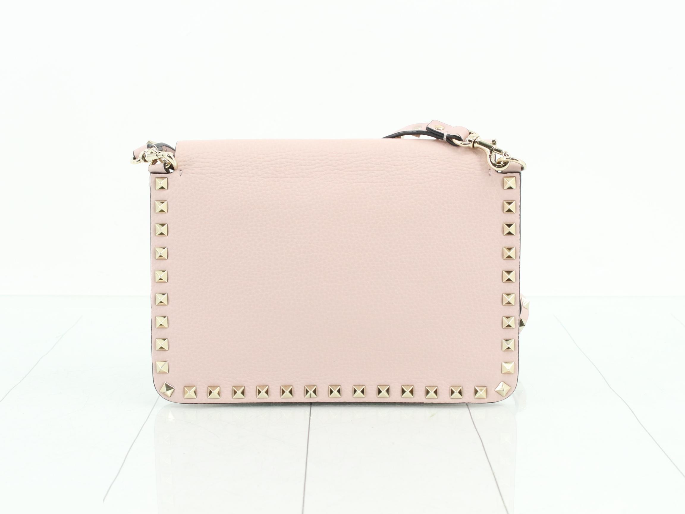 Studded Shoulder Bag, Pink, GARAVANI — view 2