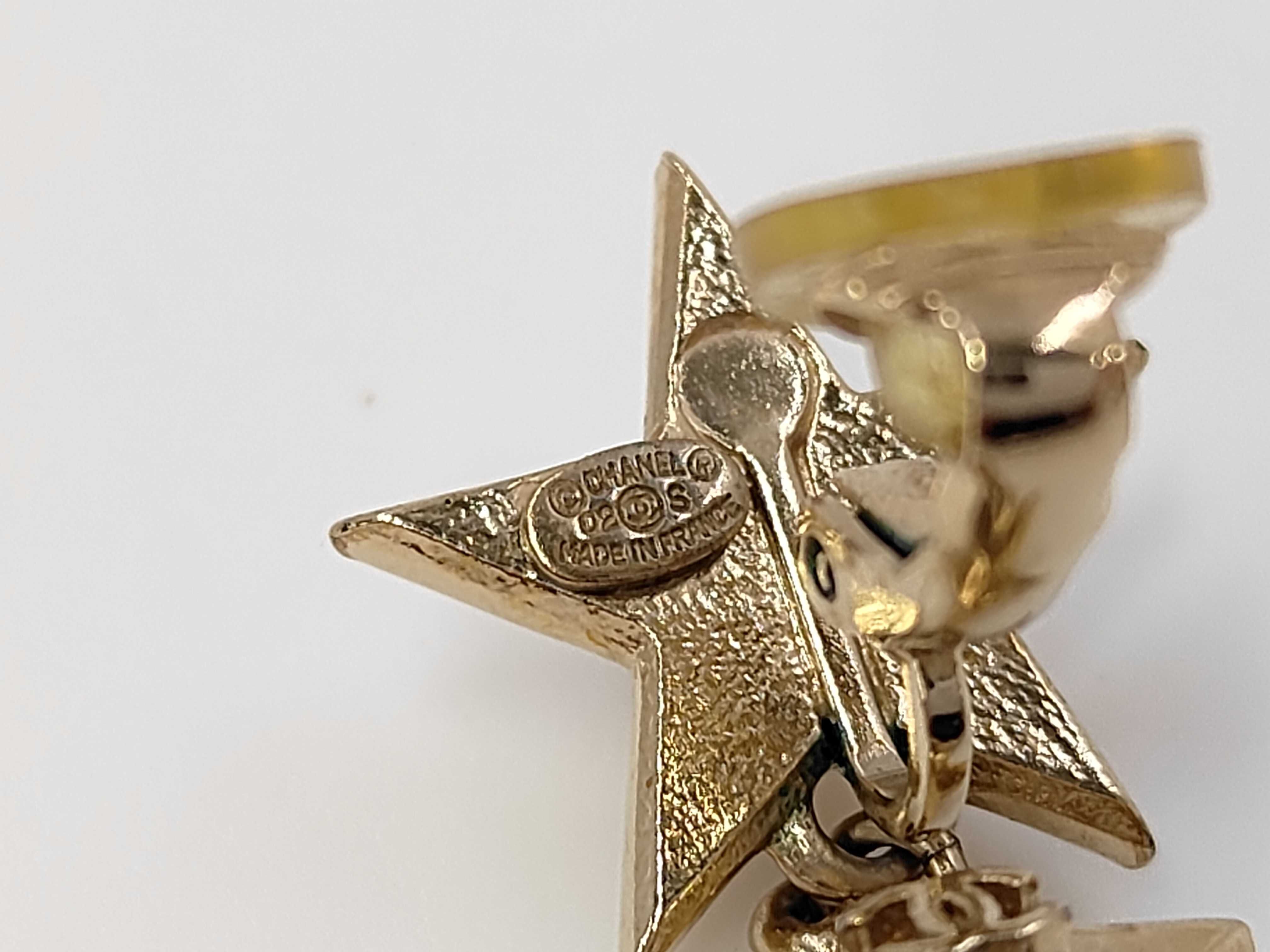 Coco Mark Star Triple Earrings — view 4