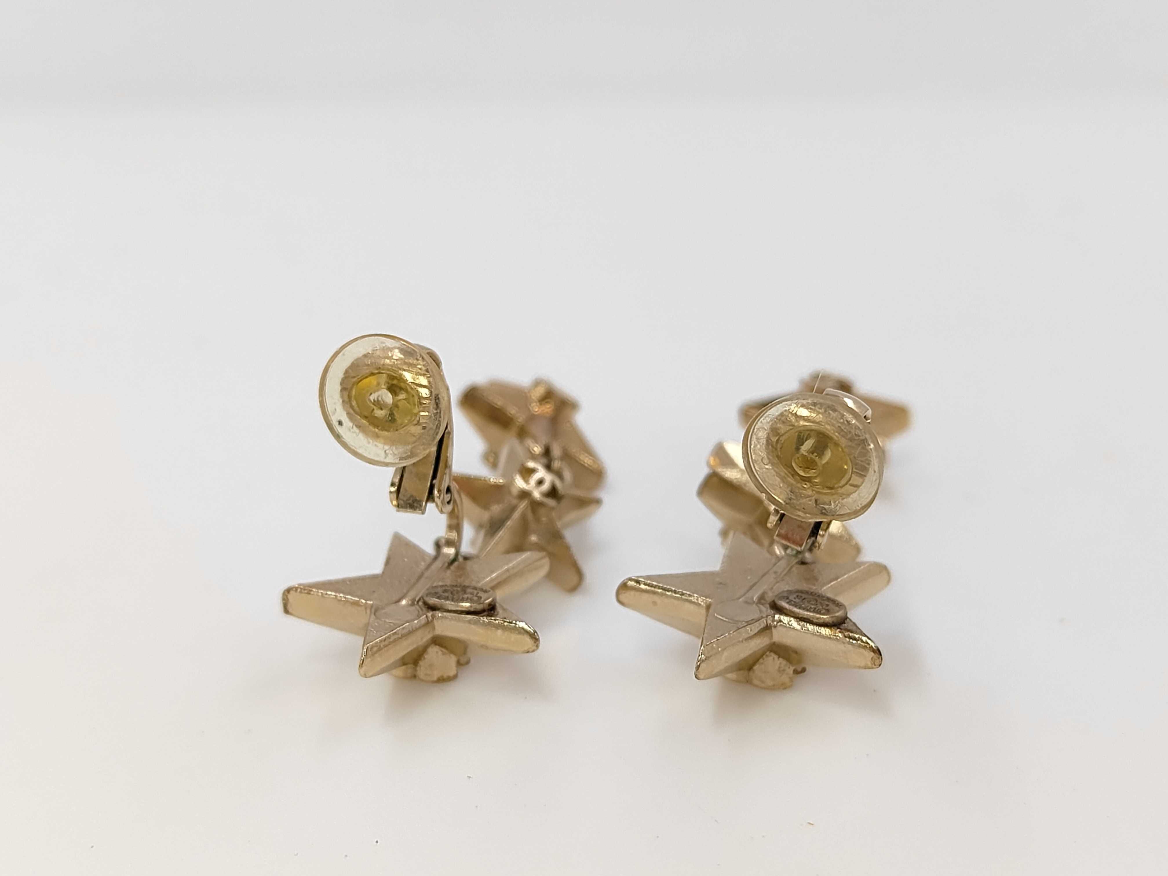 Coco Mark Star Triple Earrings — view 5