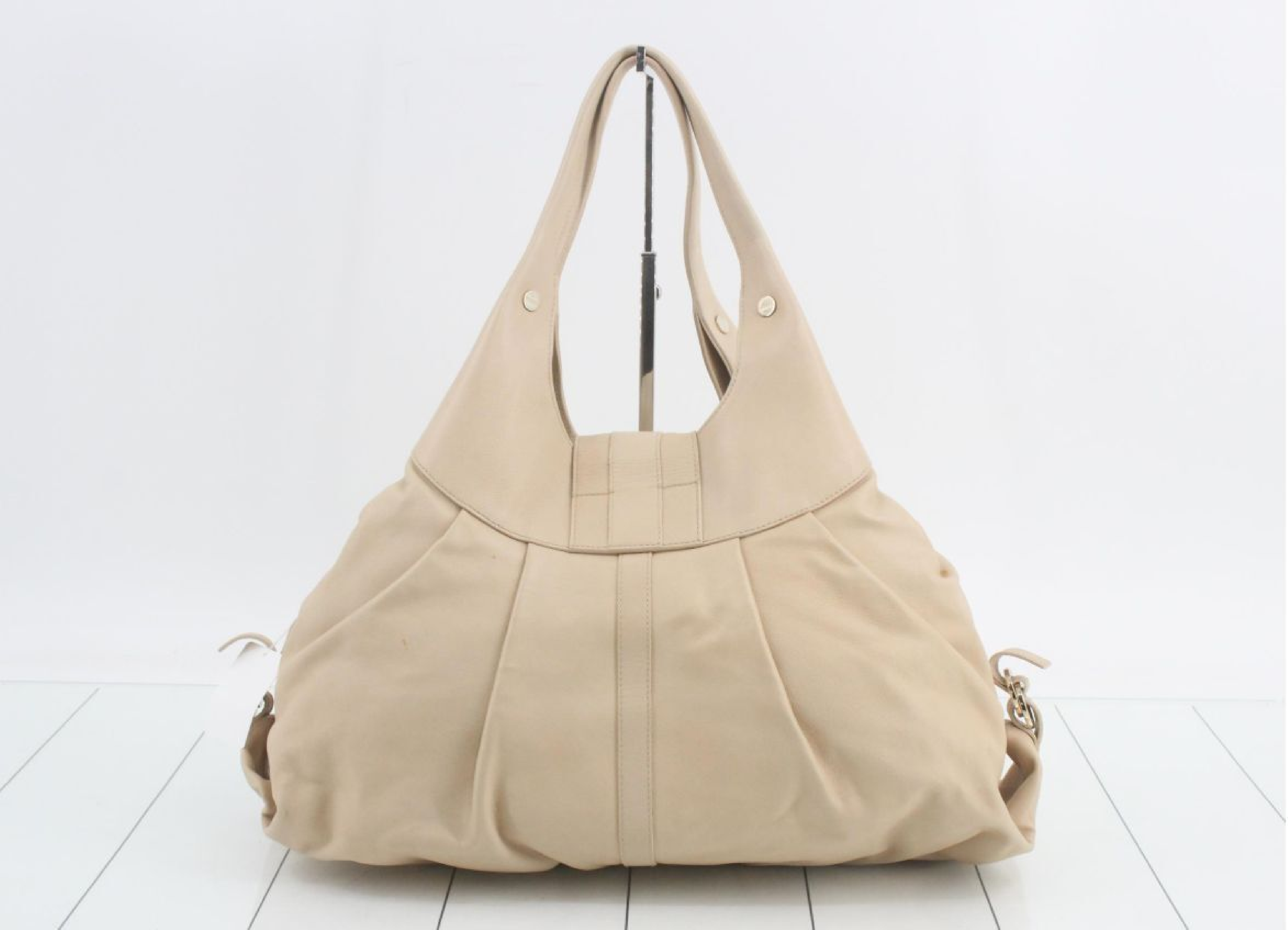Chandra Leather Semi Shoulder Bag — view 2