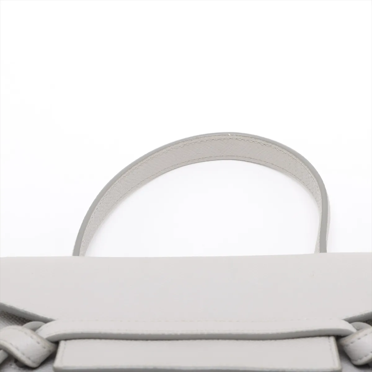 Belt Bag Nano Leather 2WAY Handbag White — view 6