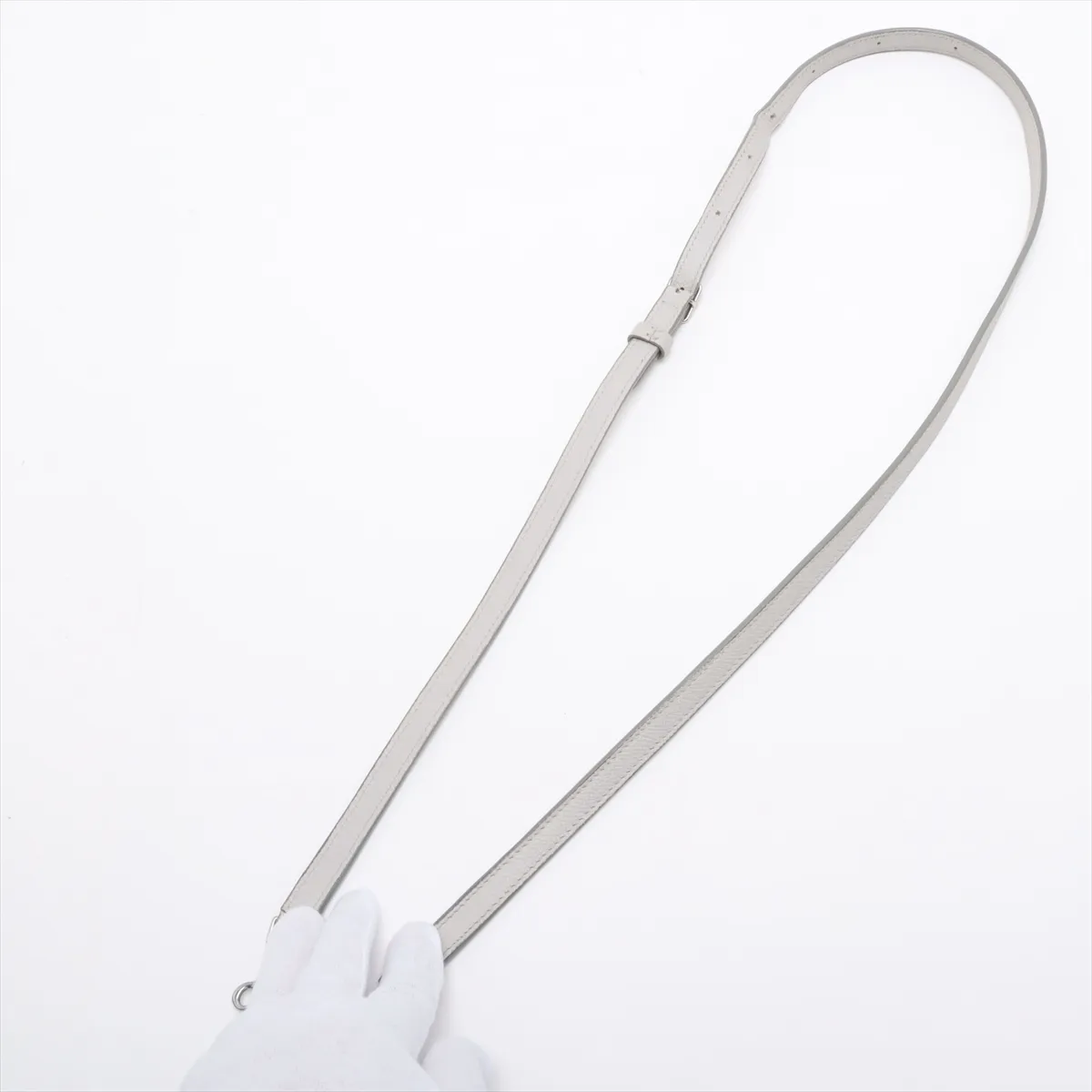 Belt Bag Nano Leather 2WAY Handbag White — view 7