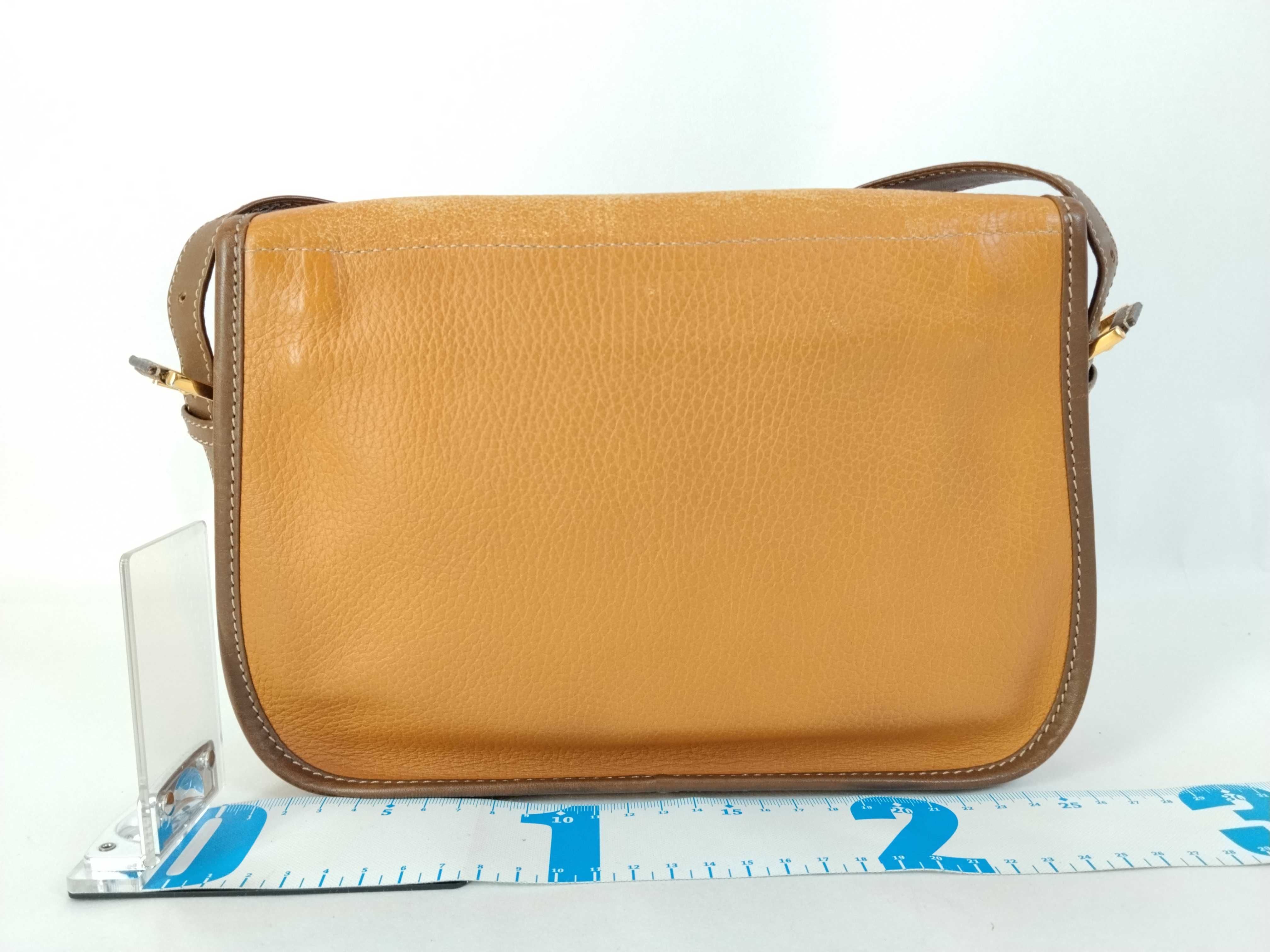 Anagram Shoulder Bag, Leather, Brown Shoulder Bag — view 2