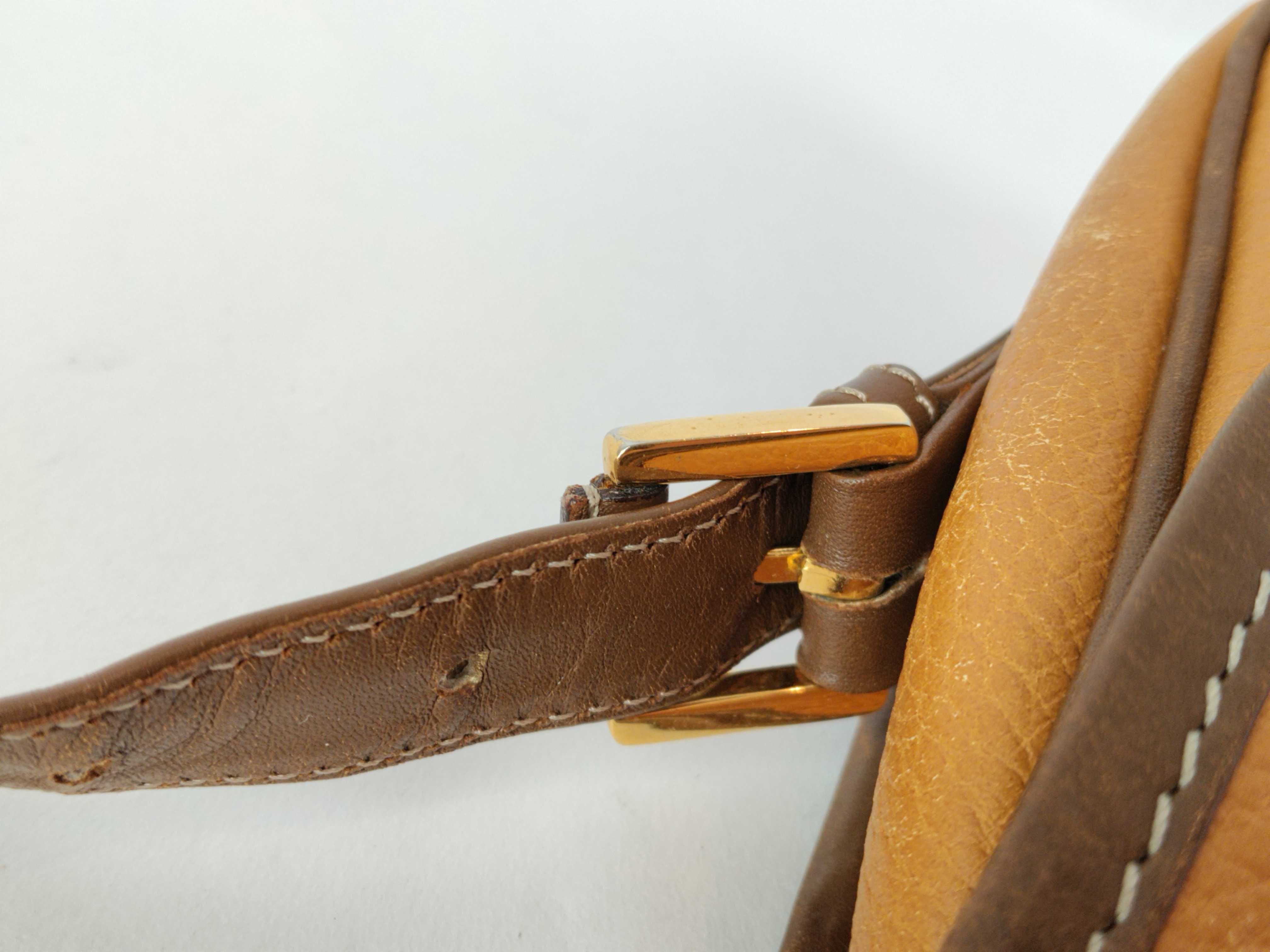 Anagram Shoulder Bag, Leather, Brown Shoulder Bag — view 5