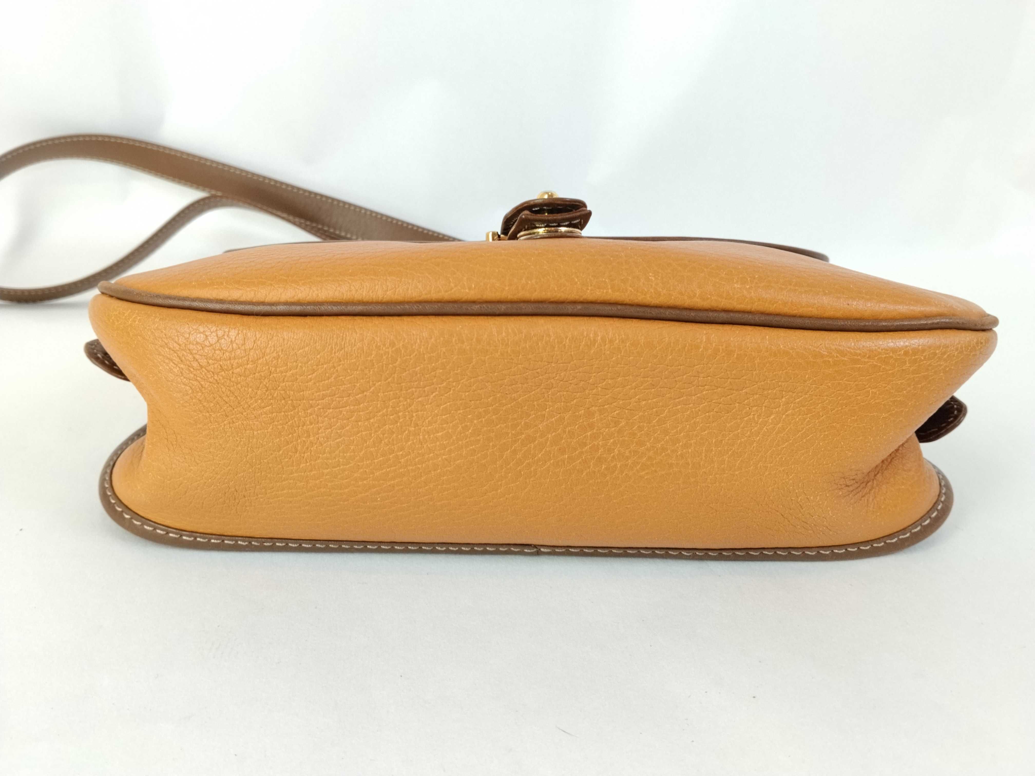 Anagram Shoulder Bag, Leather, Brown Shoulder Bag — view 7