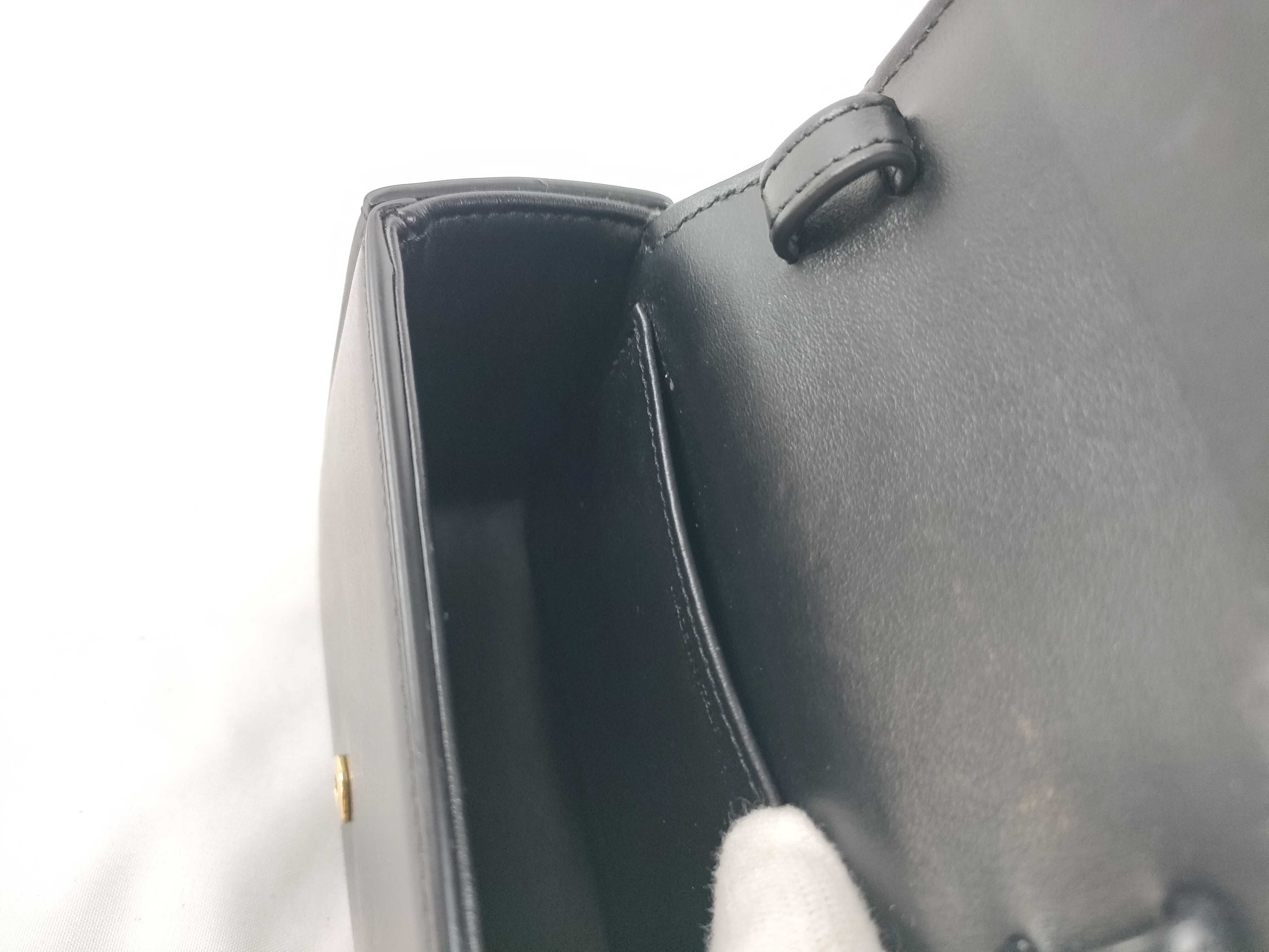 Gold Triomphe Hardware Mini Shoulder Bag with Dust Bag and Box — view 10