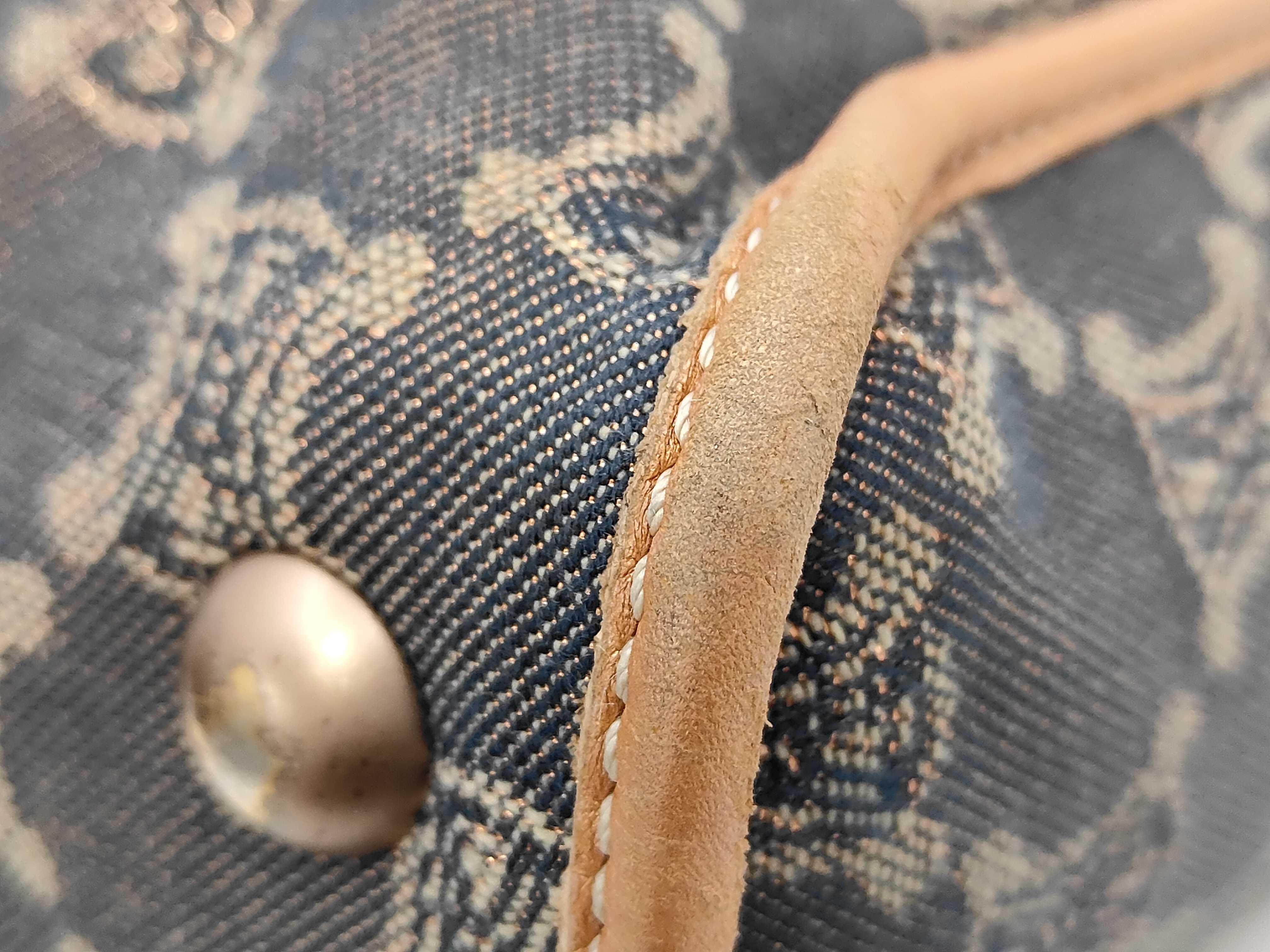 Macadam Denim Tote Bag — view 6