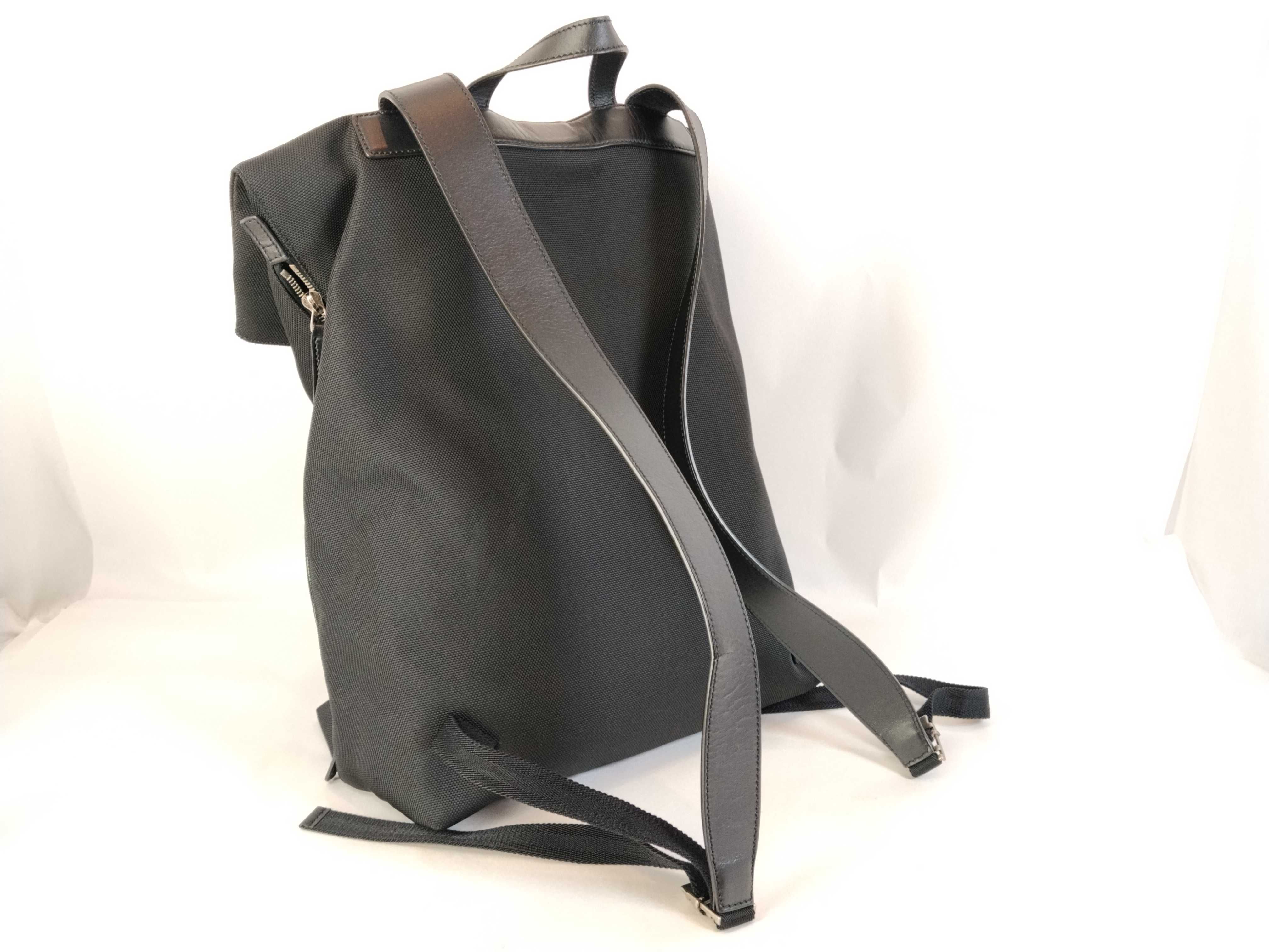 Sherry Line Nylon Backpack/Rucksack, Black, 619749 — view 3