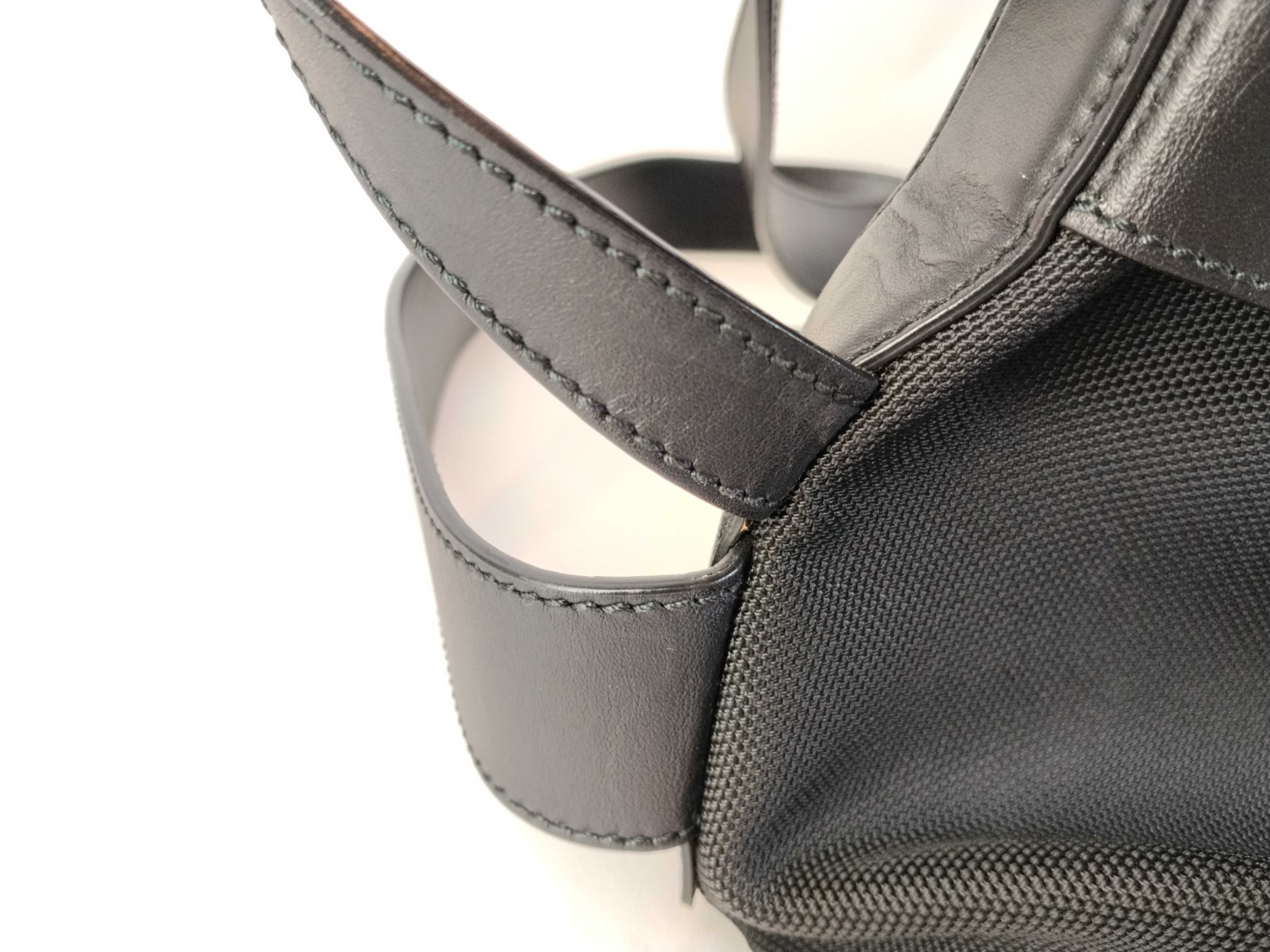 Sherry Line Nylon Backpack/Rucksack, Black, 619749 — view 5