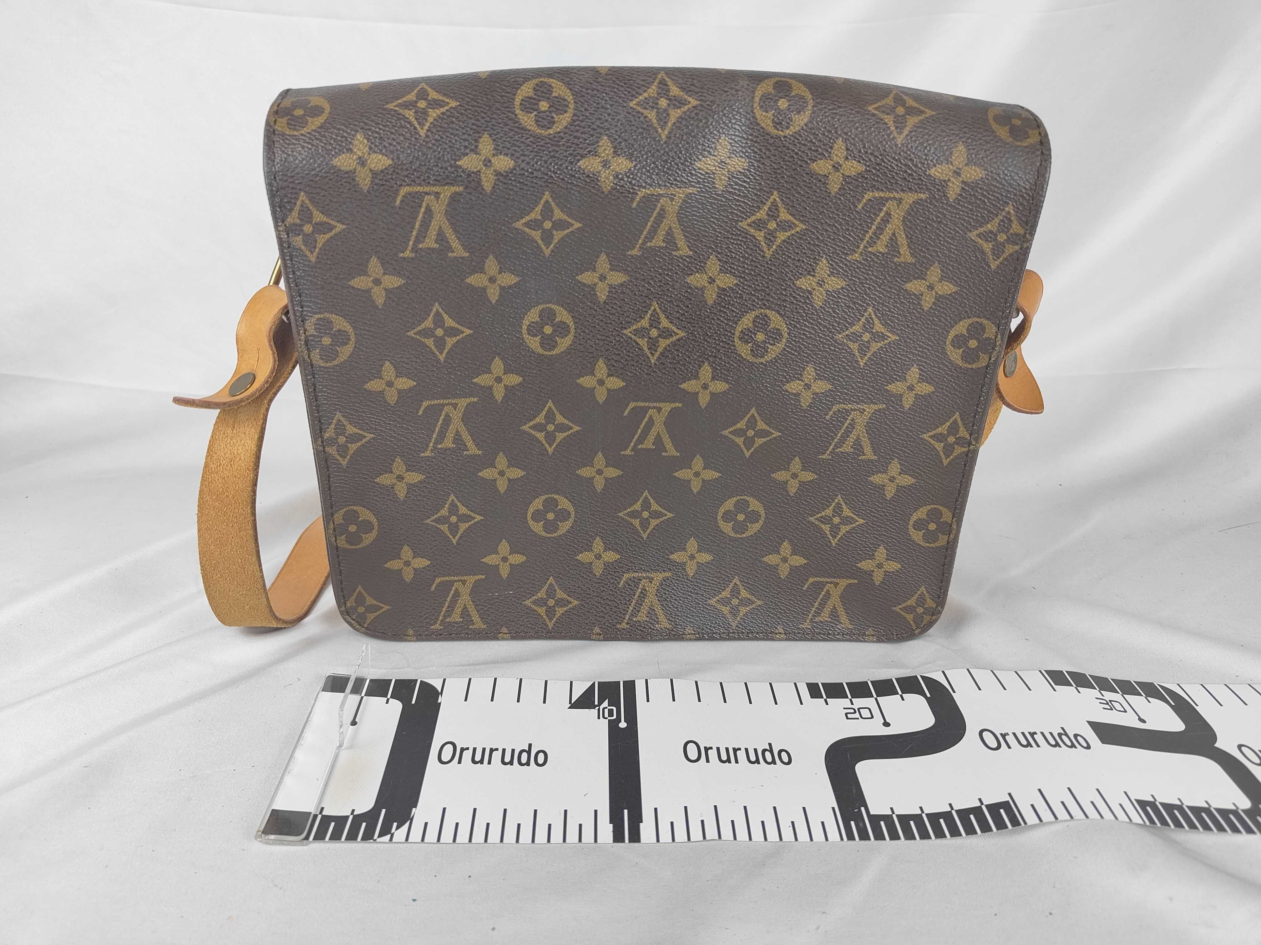 Monogram Vuitton Monogram Cartouchiere GM M51252 8905SL Brown Shoulder Bag — view 2
