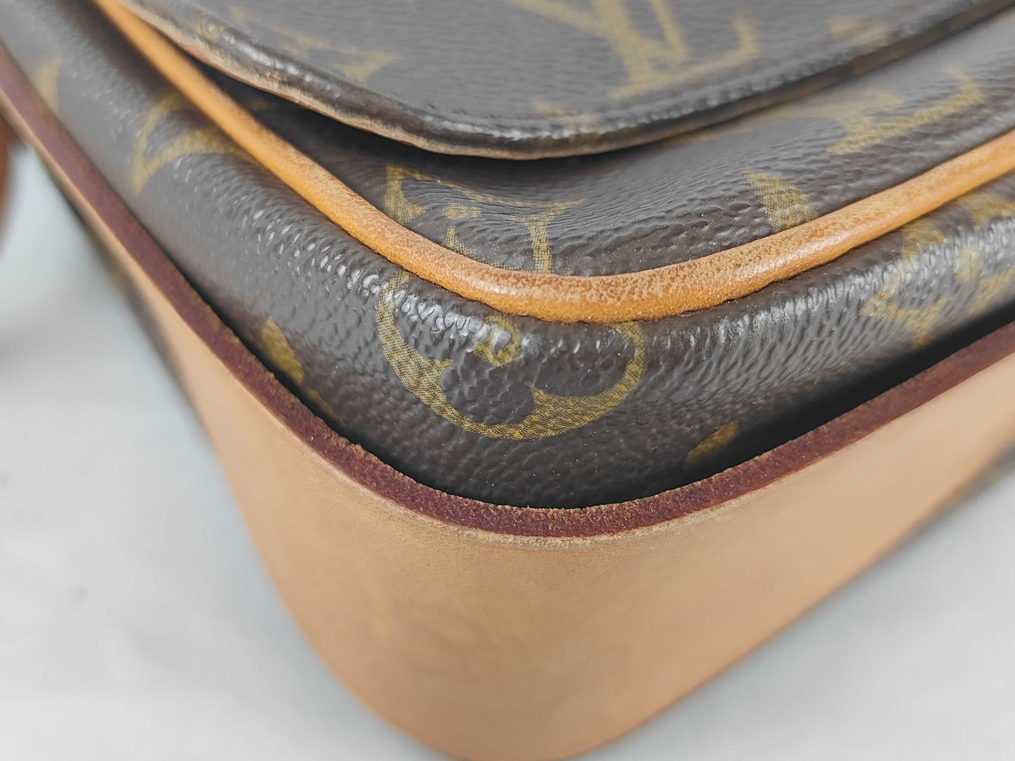 Monogram Vuitton Monogram Cartouchiere GM M51252 8905SL Brown Shoulder Bag — view 6