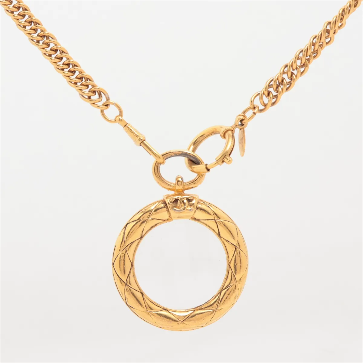 Coco Mark Matelassé Necklace GP Gold — view 2