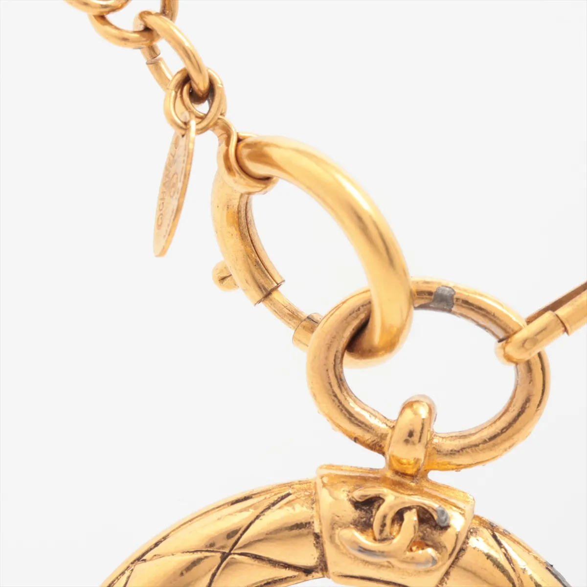 Coco Mark Matelassé Necklace GP Gold — view 3