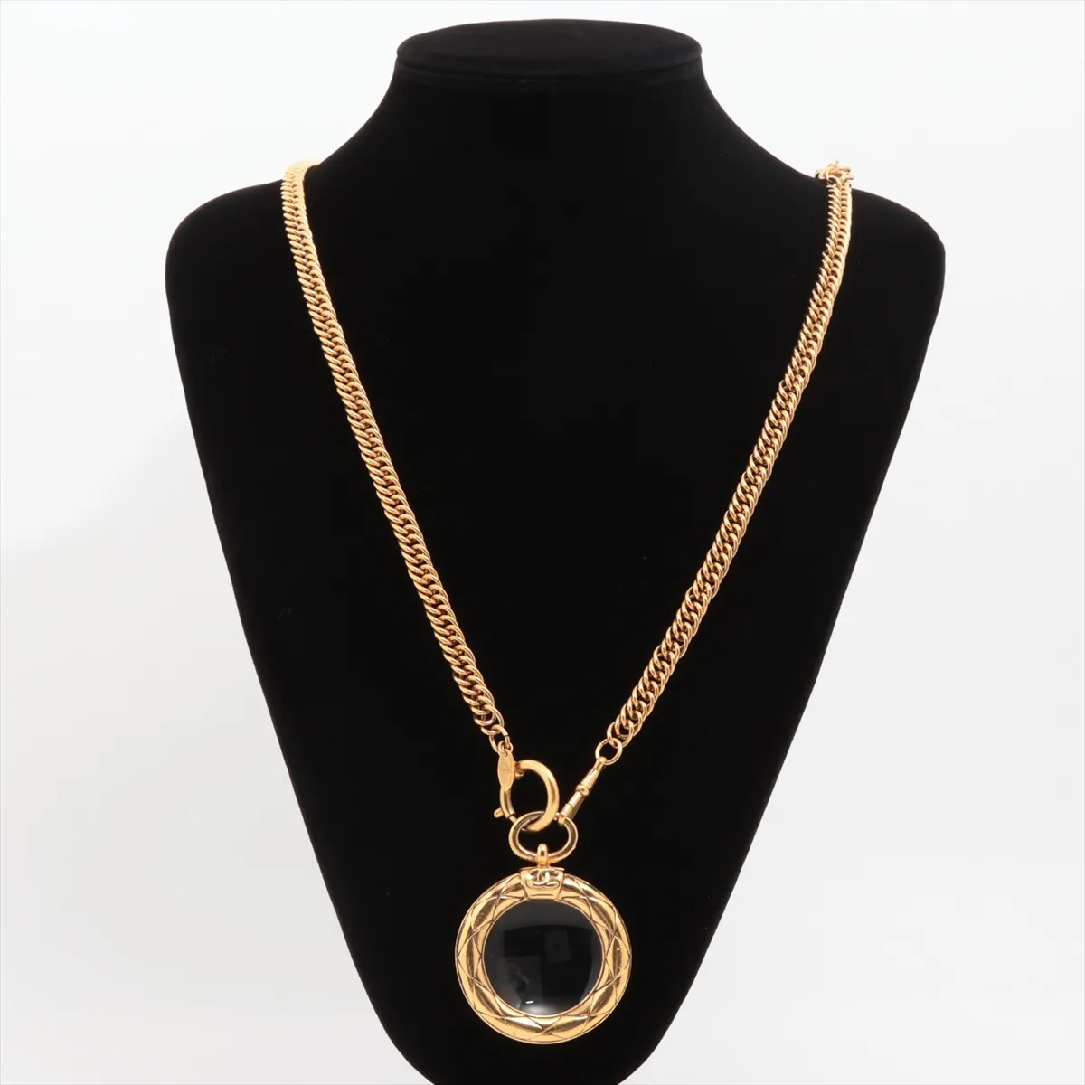 Coco Mark Matelassé Necklace GP Gold — view 5