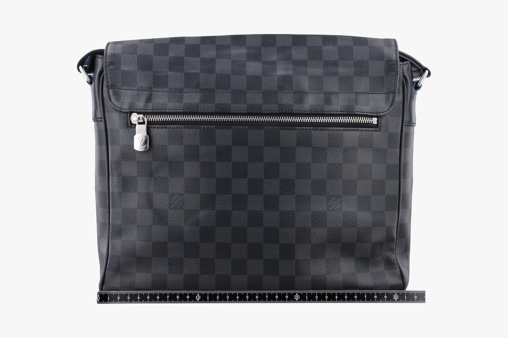 District PM Damier Graphite Blue x Black — view 2