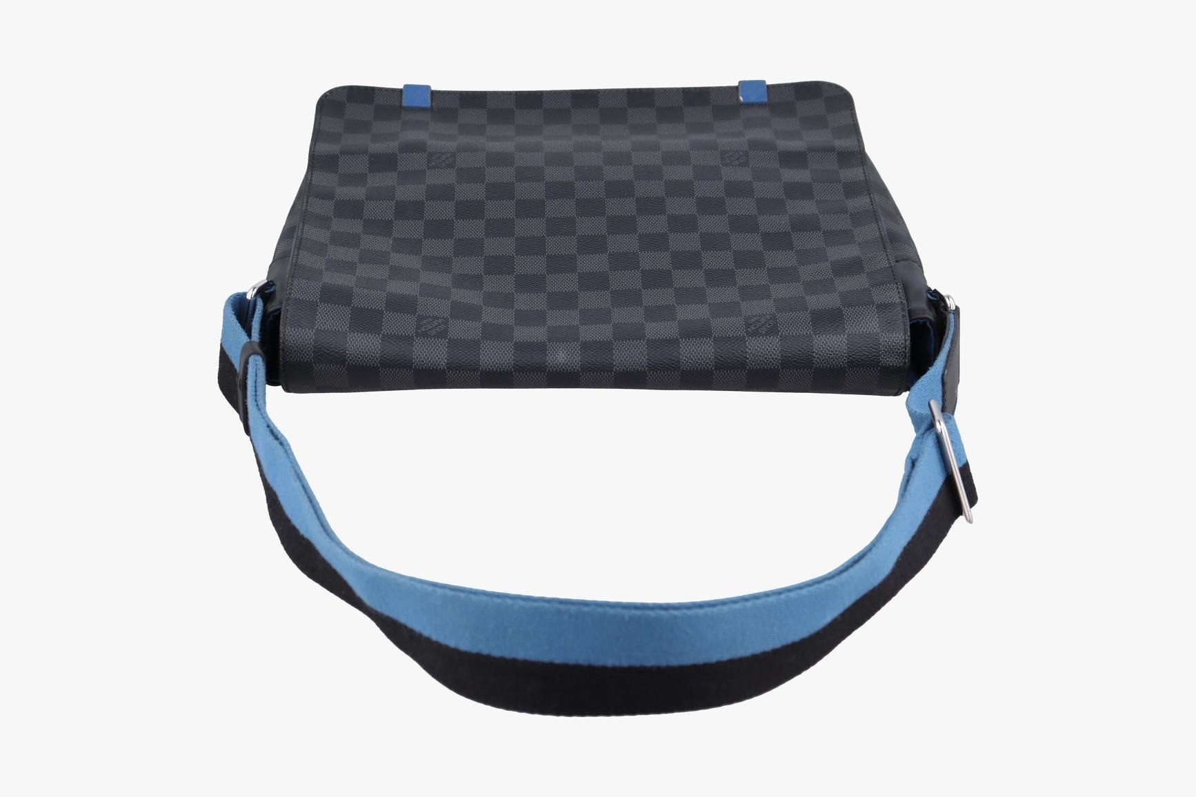 District PM Damier Graphite Blue x Black — view 5