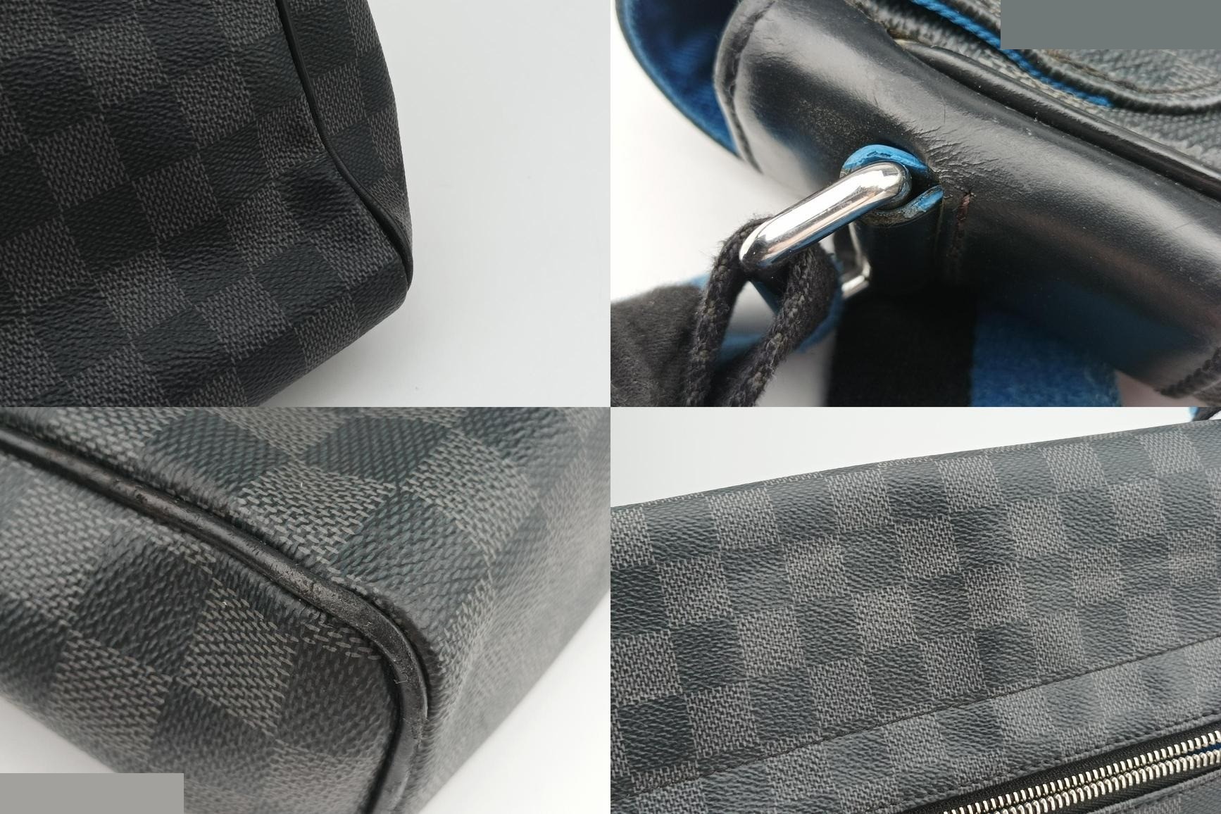 District PM Damier Graphite Blue x Black — view 10