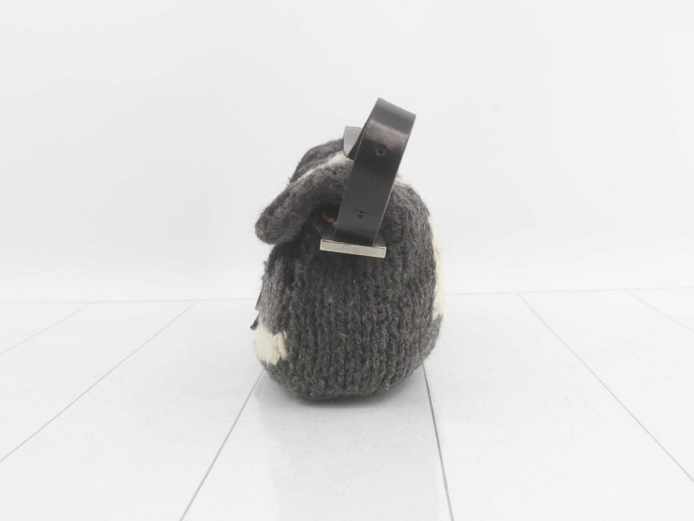 Mamma Bucket Knit Shoulder Bag — view 3